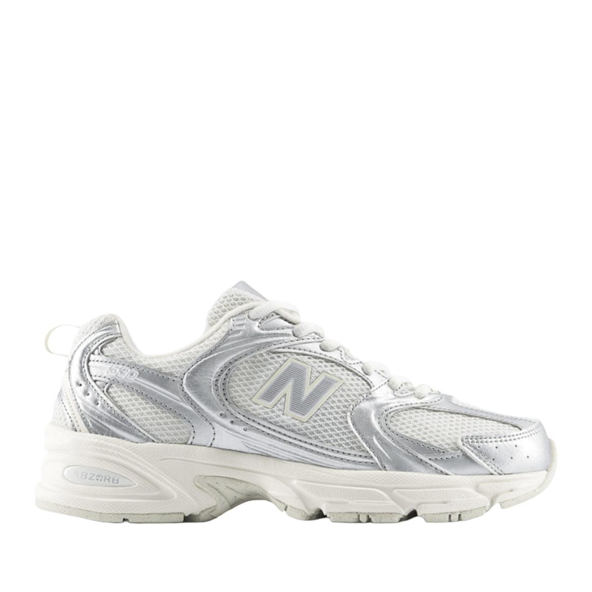 New Balance Unisex 530 in Silver Metallic/Reflection