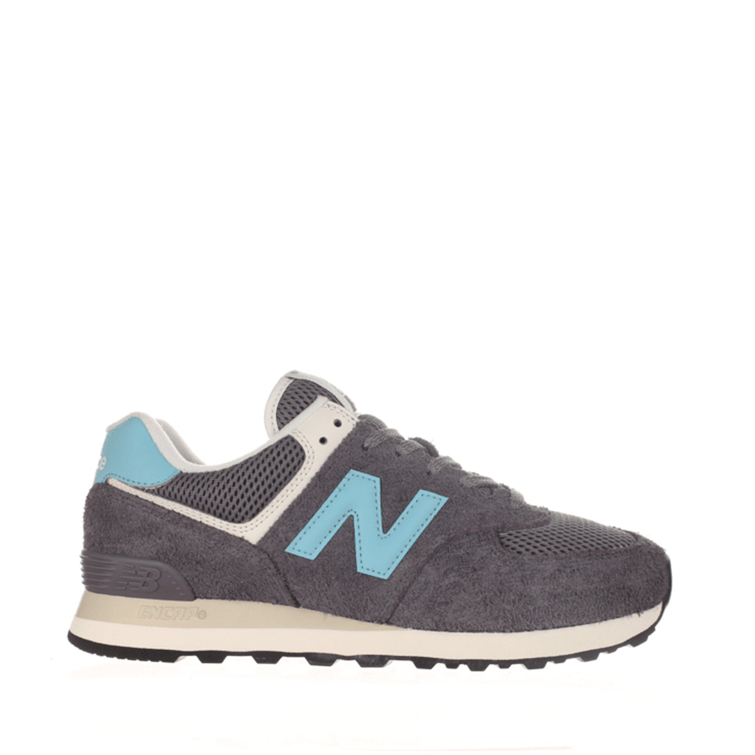 New Balance Unisex 574 in Neptune Grey/Taffy Blue