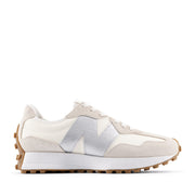 New Balance Women's 327 in Angora/Silver Metallic