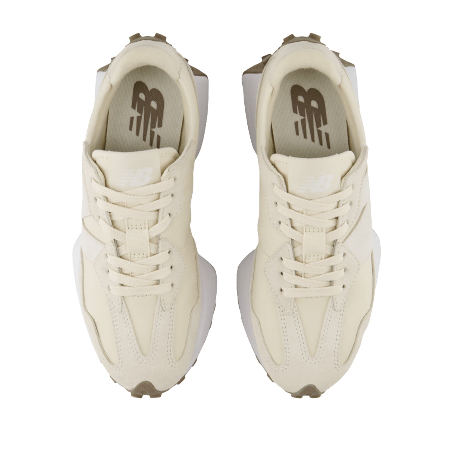New Balance Unisex 327 in Linen/Angora/Sea Salt
