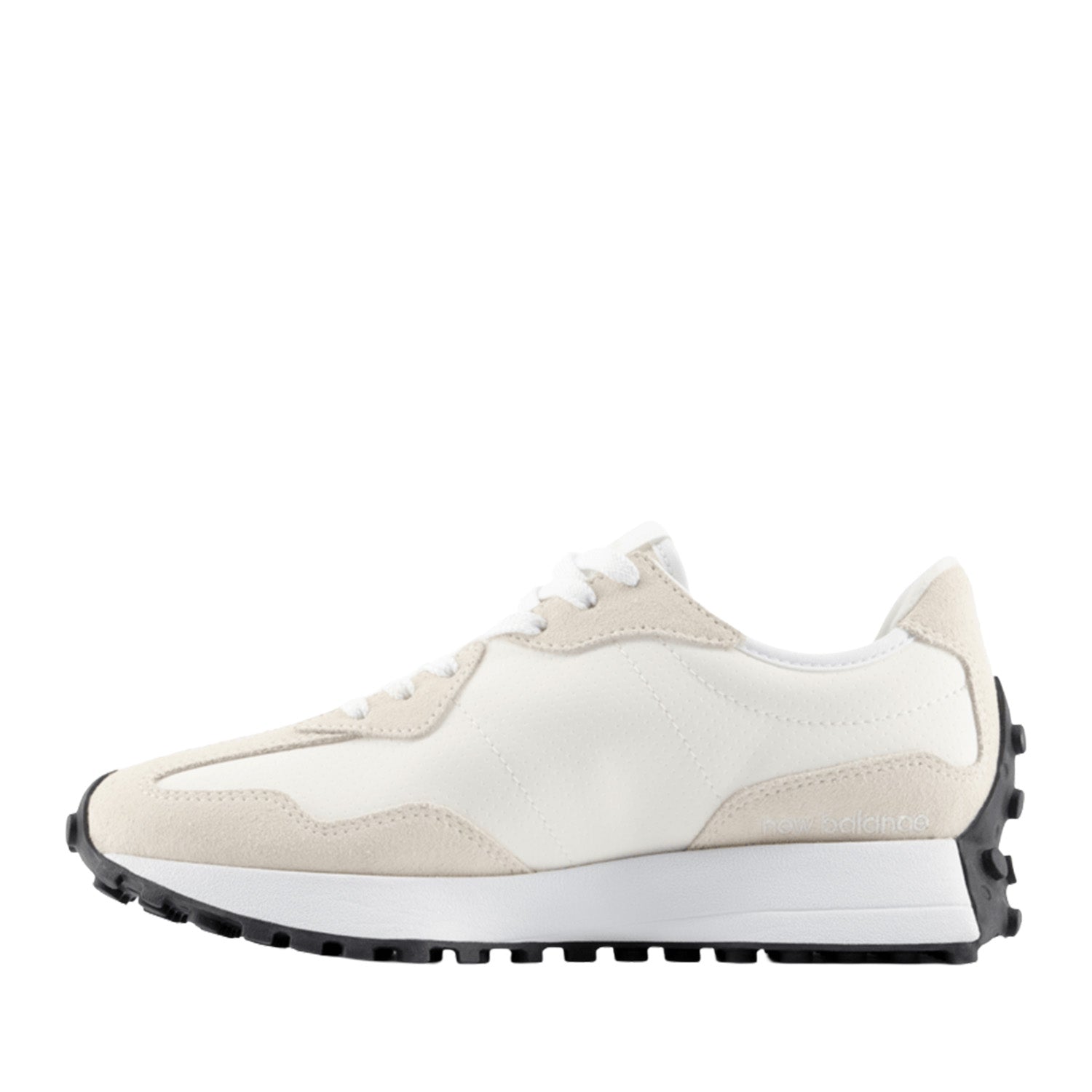 New Balance Women's 327 in Sea Salt/Pink Salt