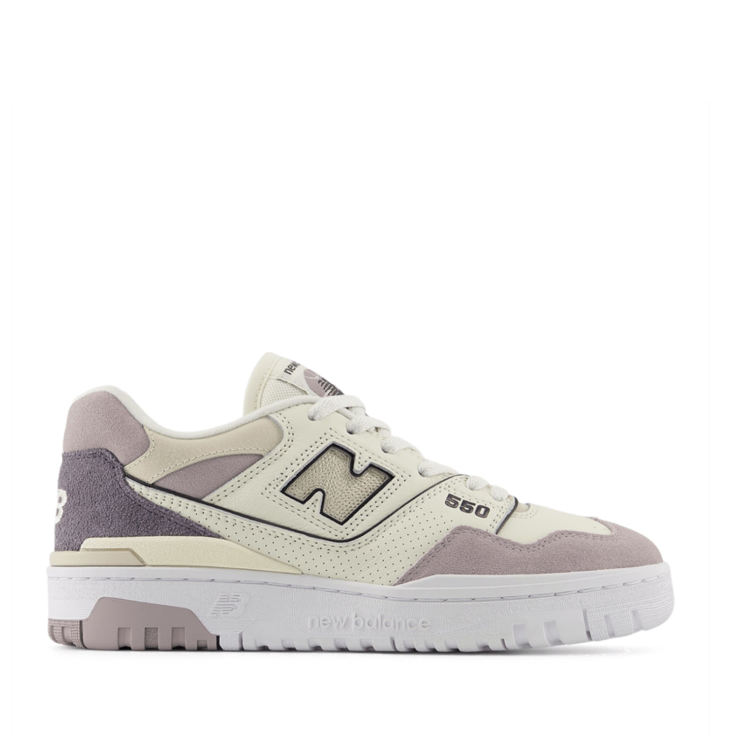 New Balance Women's 550 in White/Truffle Salt