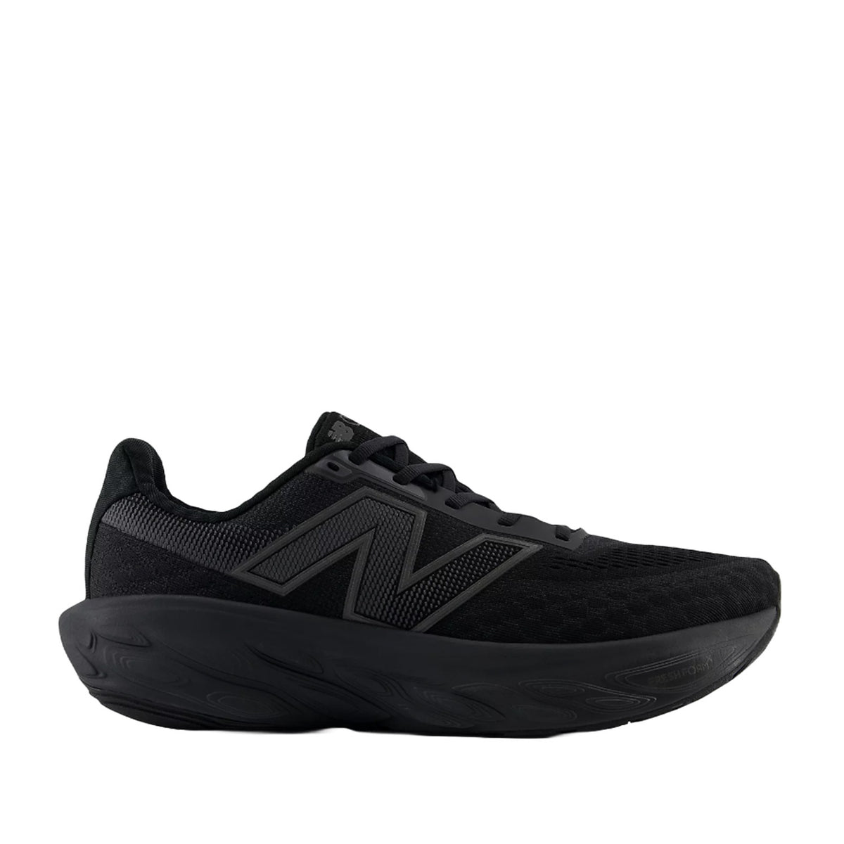 New Balance Men's Fresh Foam X 1080v14 in Black/Black Metallic/Phantom