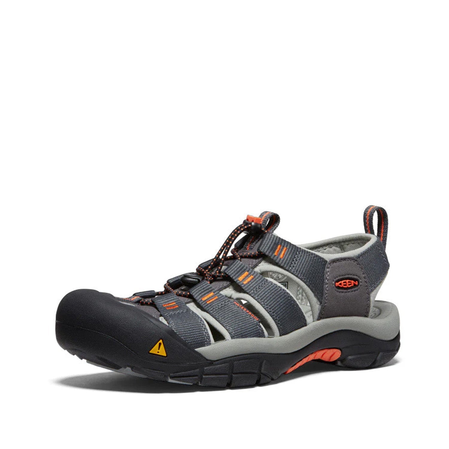 Keen Men's Newport H2 in Magnet/Nasturtium