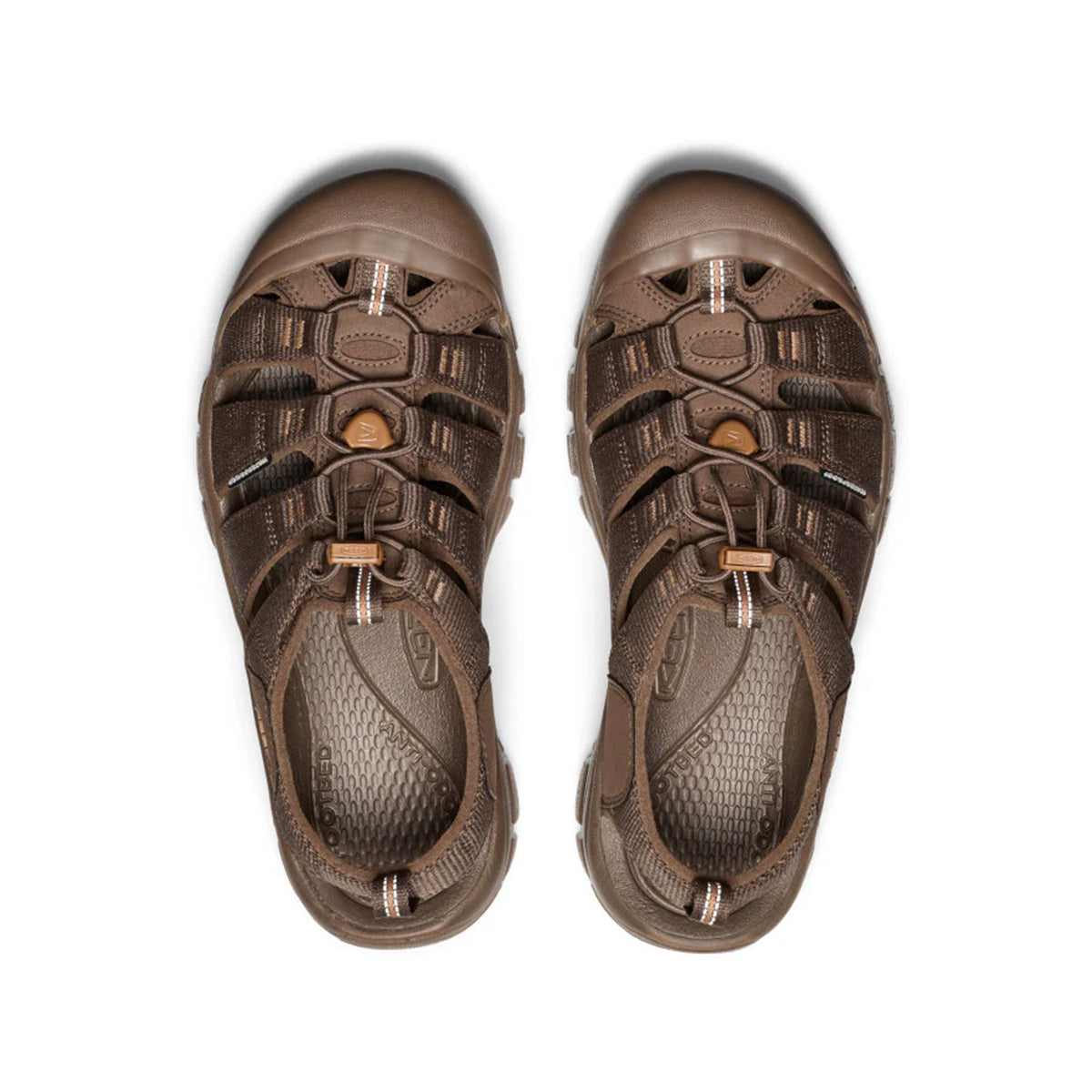 Keen Men's Newport H2 in Monochrome/Dark Earth