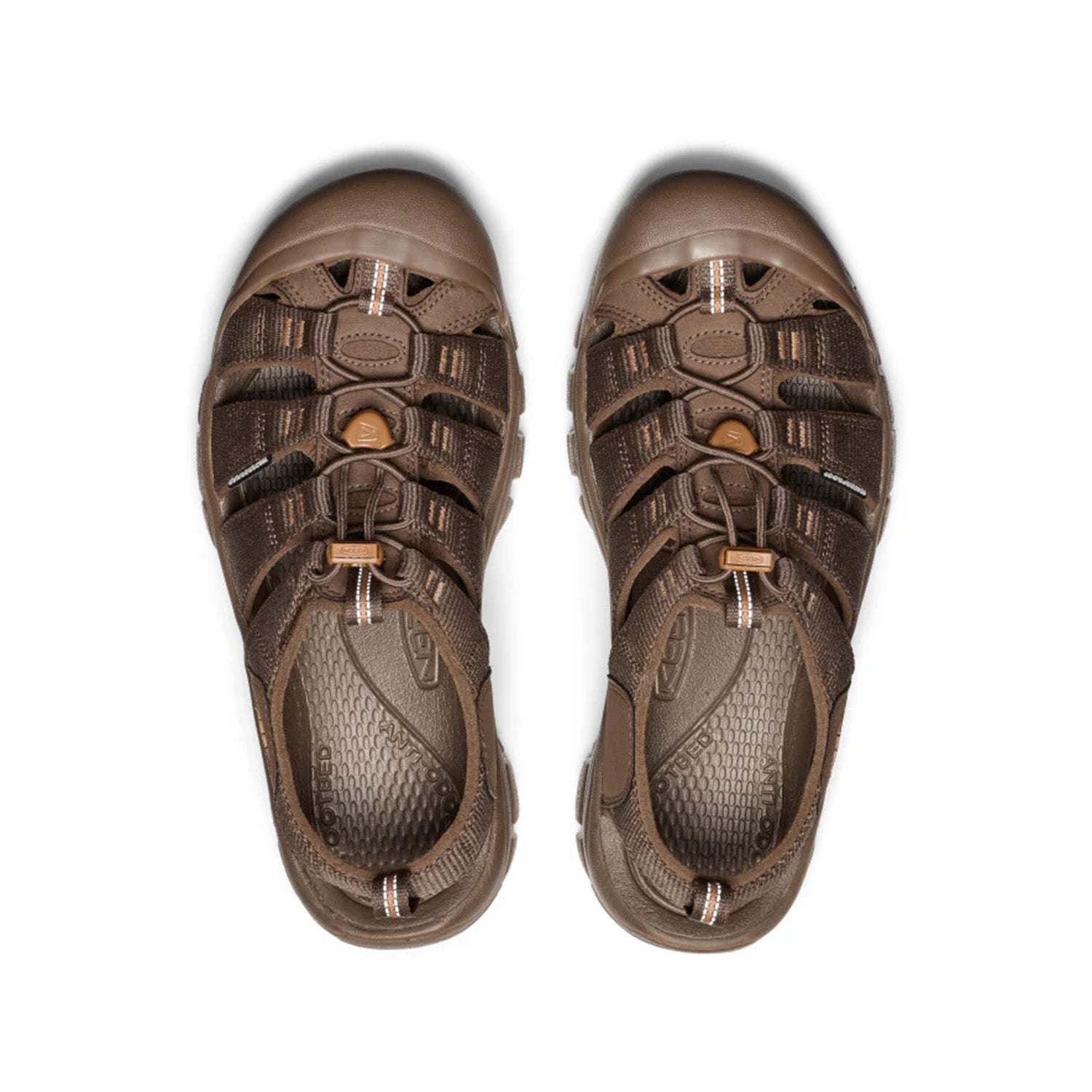 Keen Men's Newport H2 in Monochrome/Dark Earth