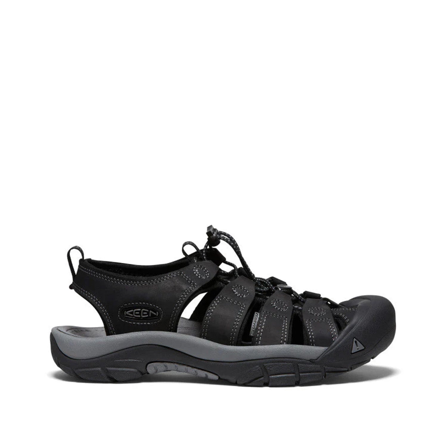 Keen Men's Newport in Black/Steel Grey