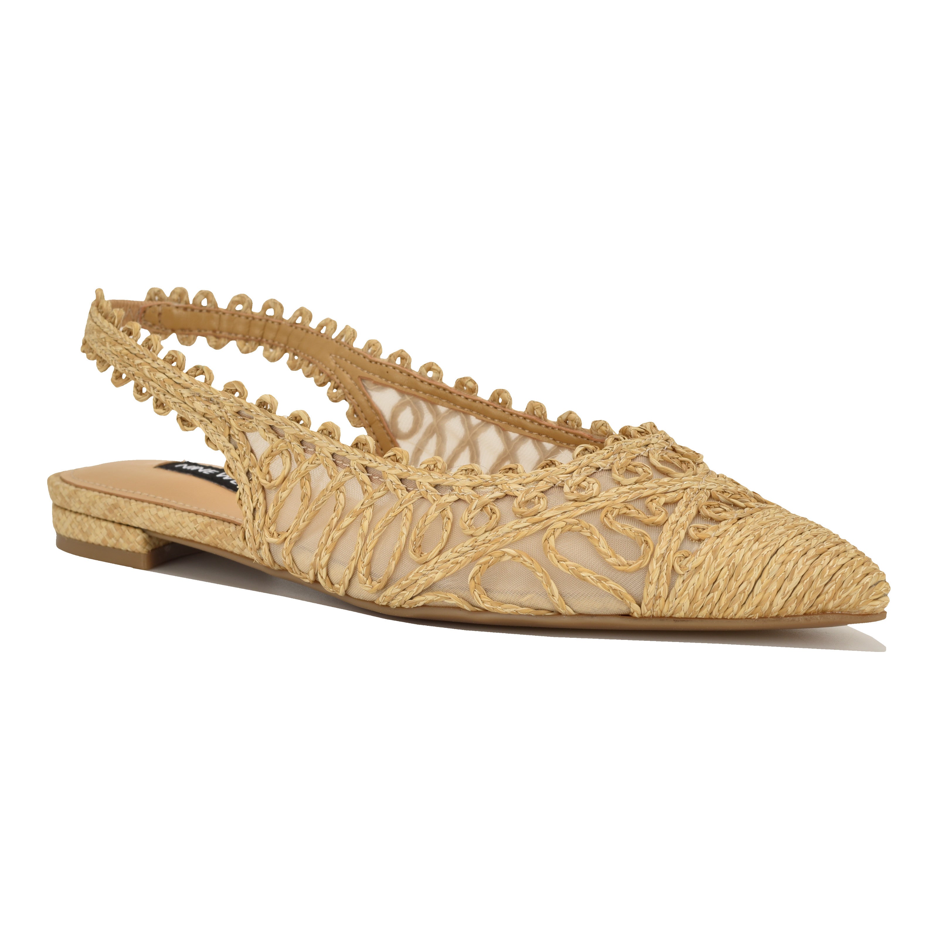 Nine West Women's Jovias2 In Natural Mesh M