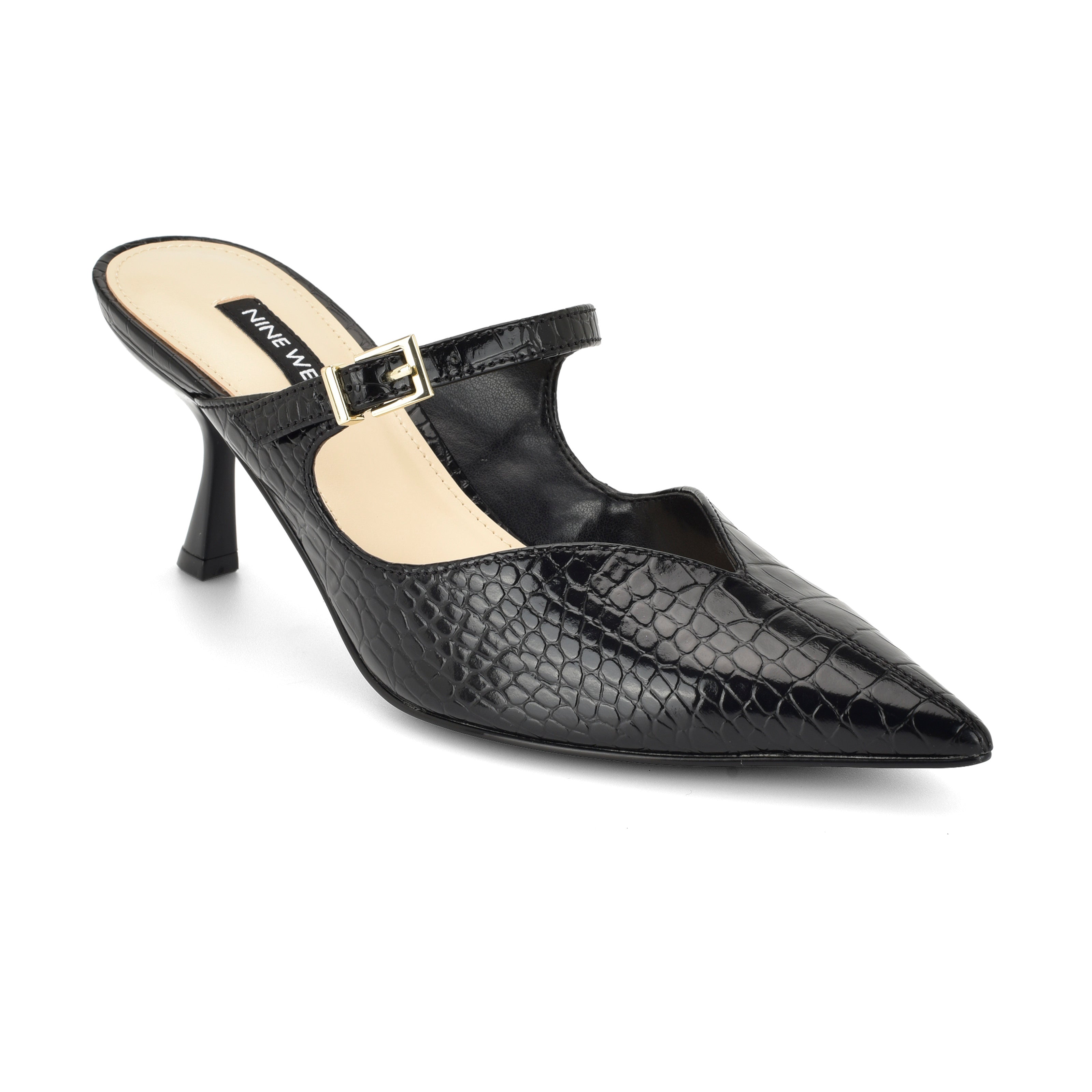 Nine West Women's Paytonn3 In Black M