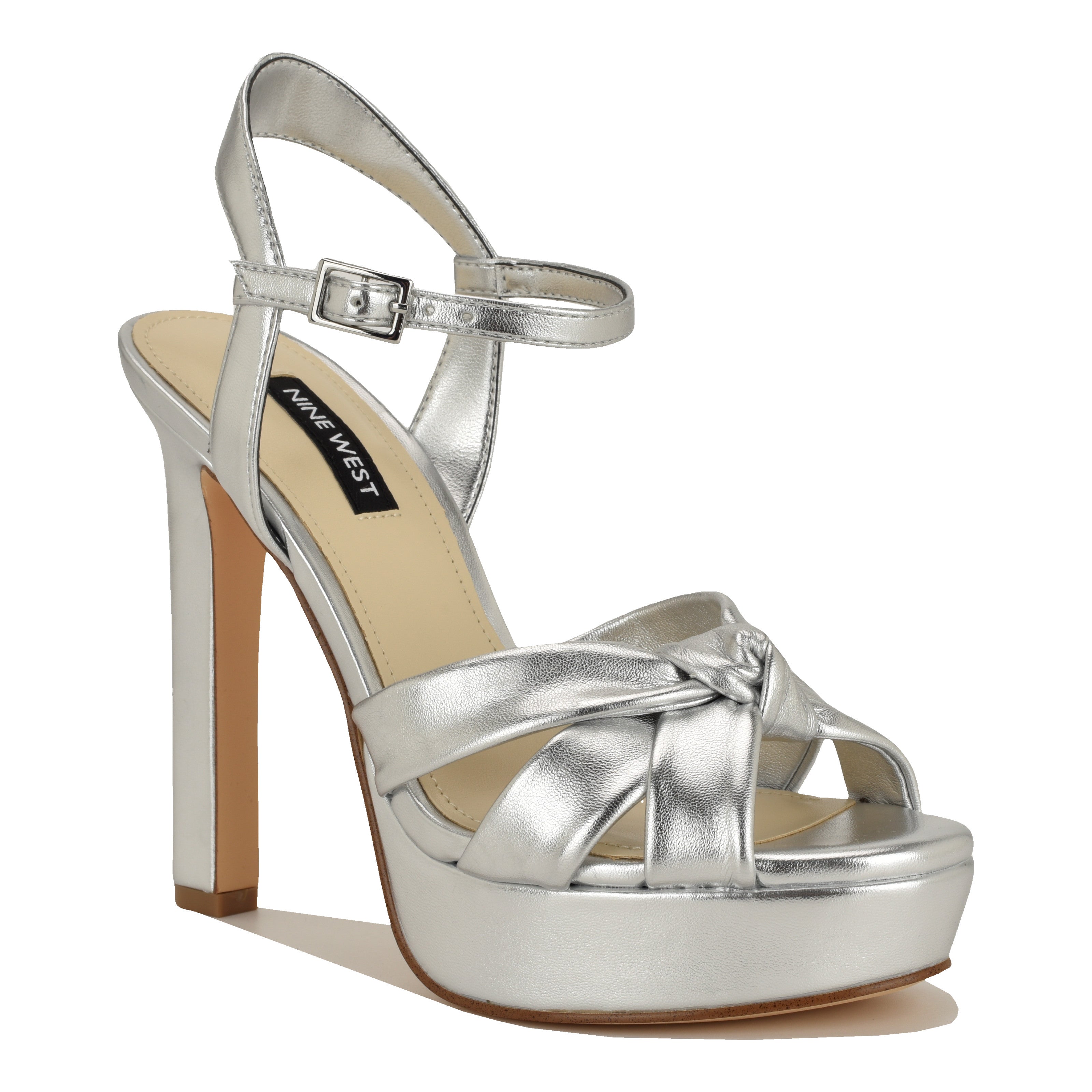 Nine West Women's Windee3 In Silver M