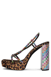Jeffrey Campbell Women's Nuite In Animal Print M
