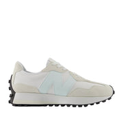 New Balance Women's 327 in Nb 103 White/Glint Blue