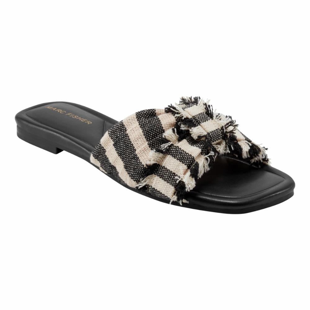 Marc Fisher Women's Orbit Black+Beige/Black+Beige/Small M