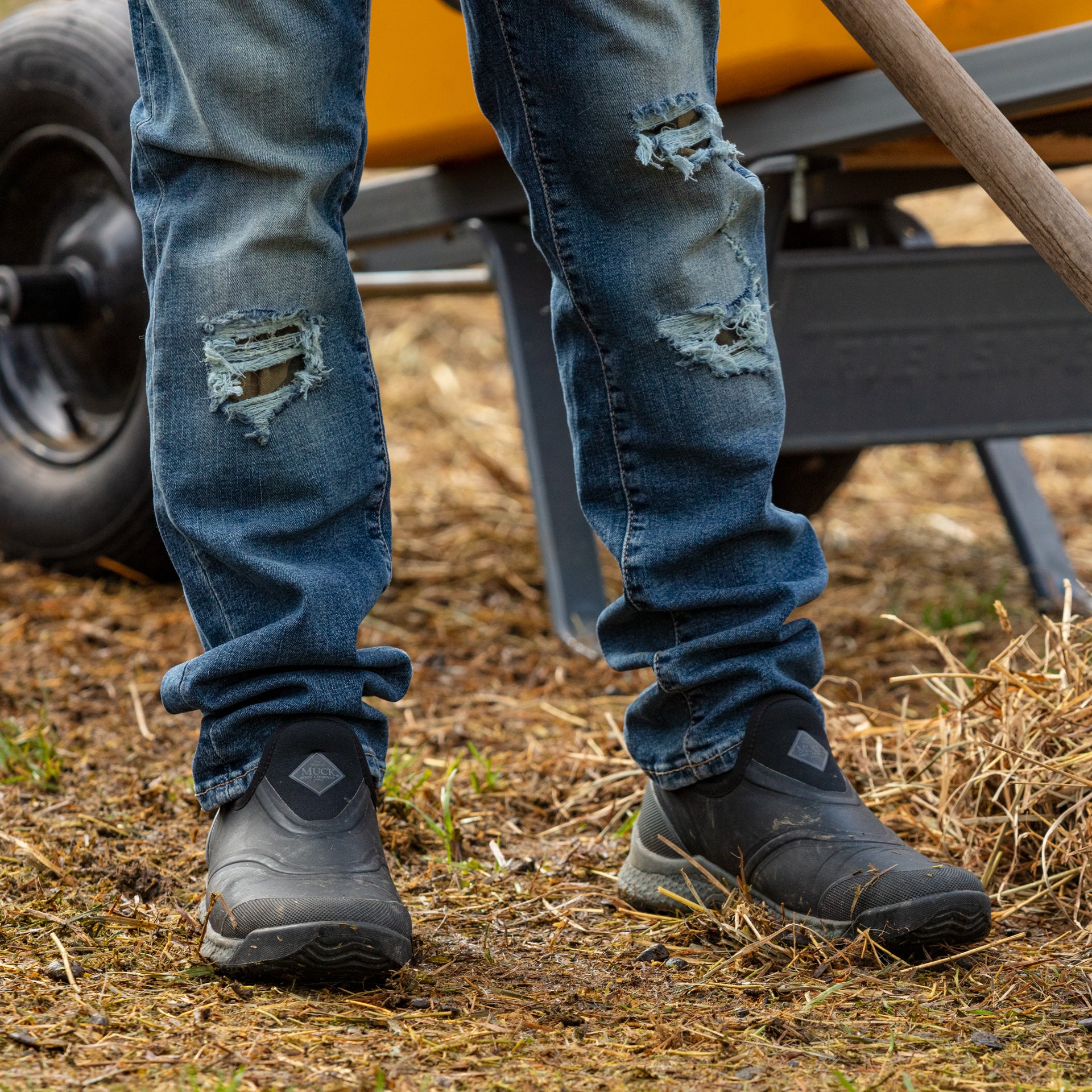 Muck Women's Ossw001 In Black/Grey