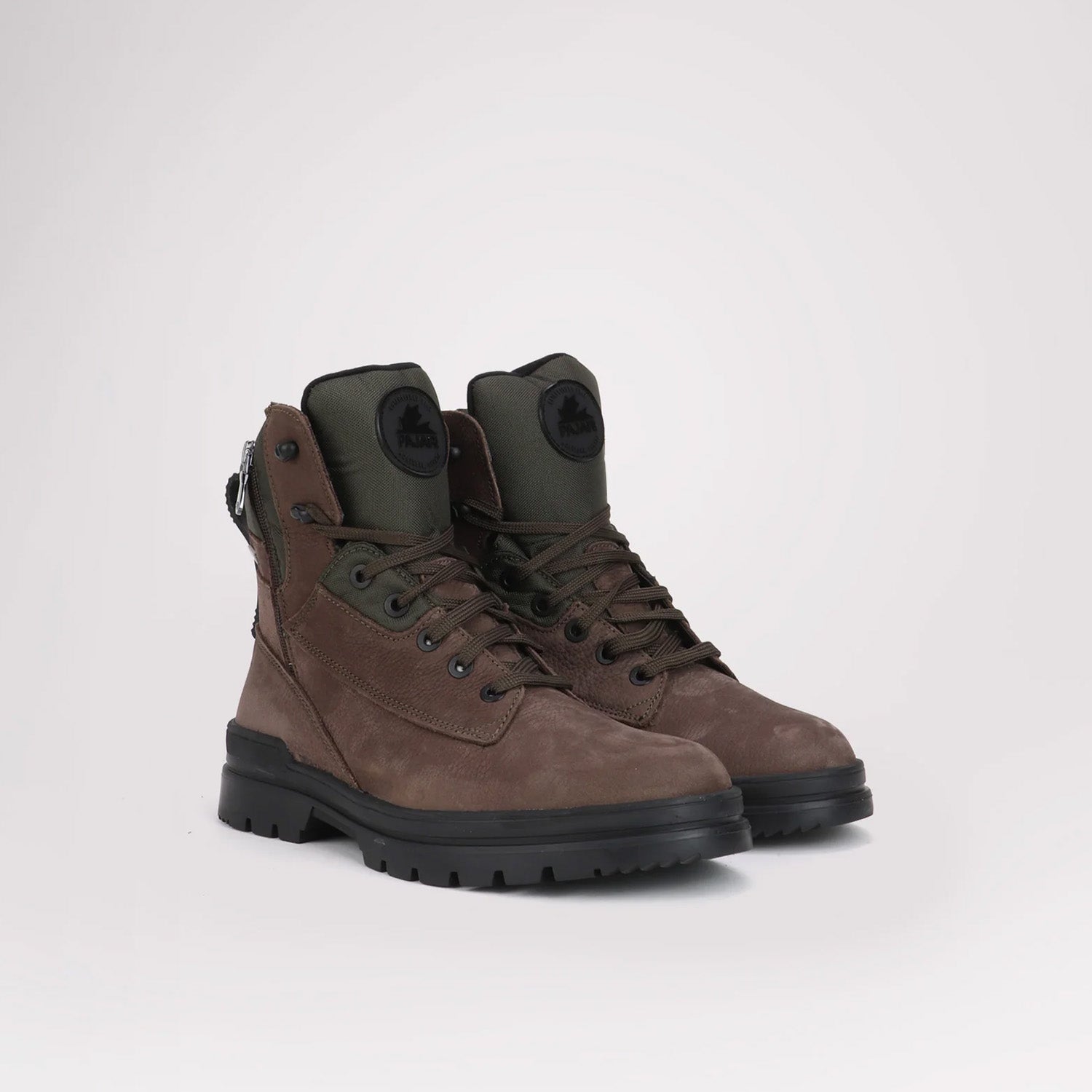 Pajar Men's Maddox in Dark Brown/Military