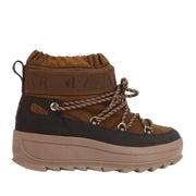 Pajar Women's Galaxy Mini Suede in Chestnut/Brown