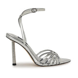 Nine West Women's Paxal3 Silver M