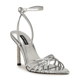 Nine West Women's Paxal3 Silver M