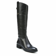 Sam Edelman Women's Penny2 Wide Shaft Black/Basto Dye Lea M