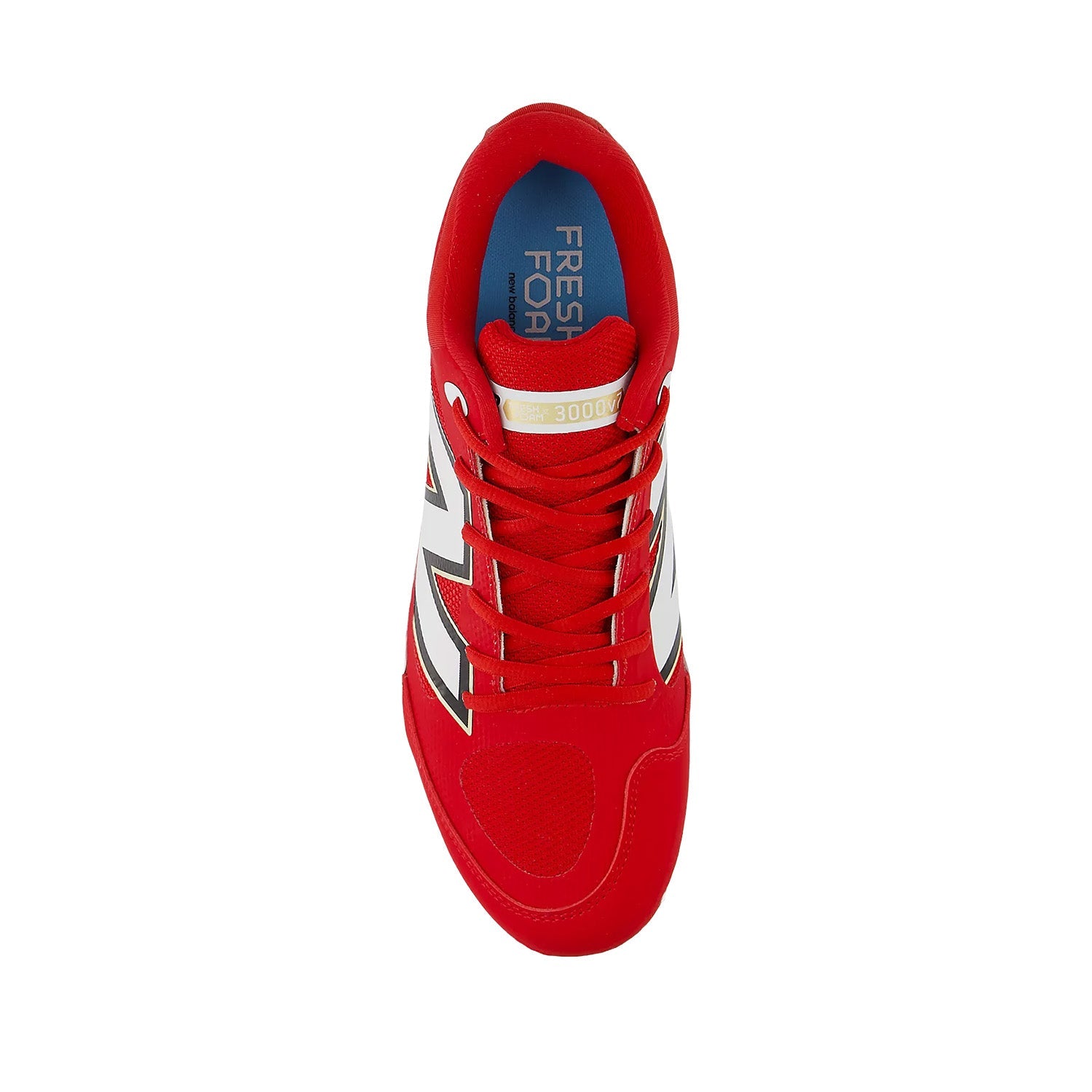 New Balance Men's Fresh Foam 3000v7 Molded in Team Red/NB 103 White