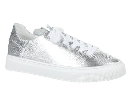 Sam Edelman Women's Poppy Soft Silver/Tumb Mtl Lthr M