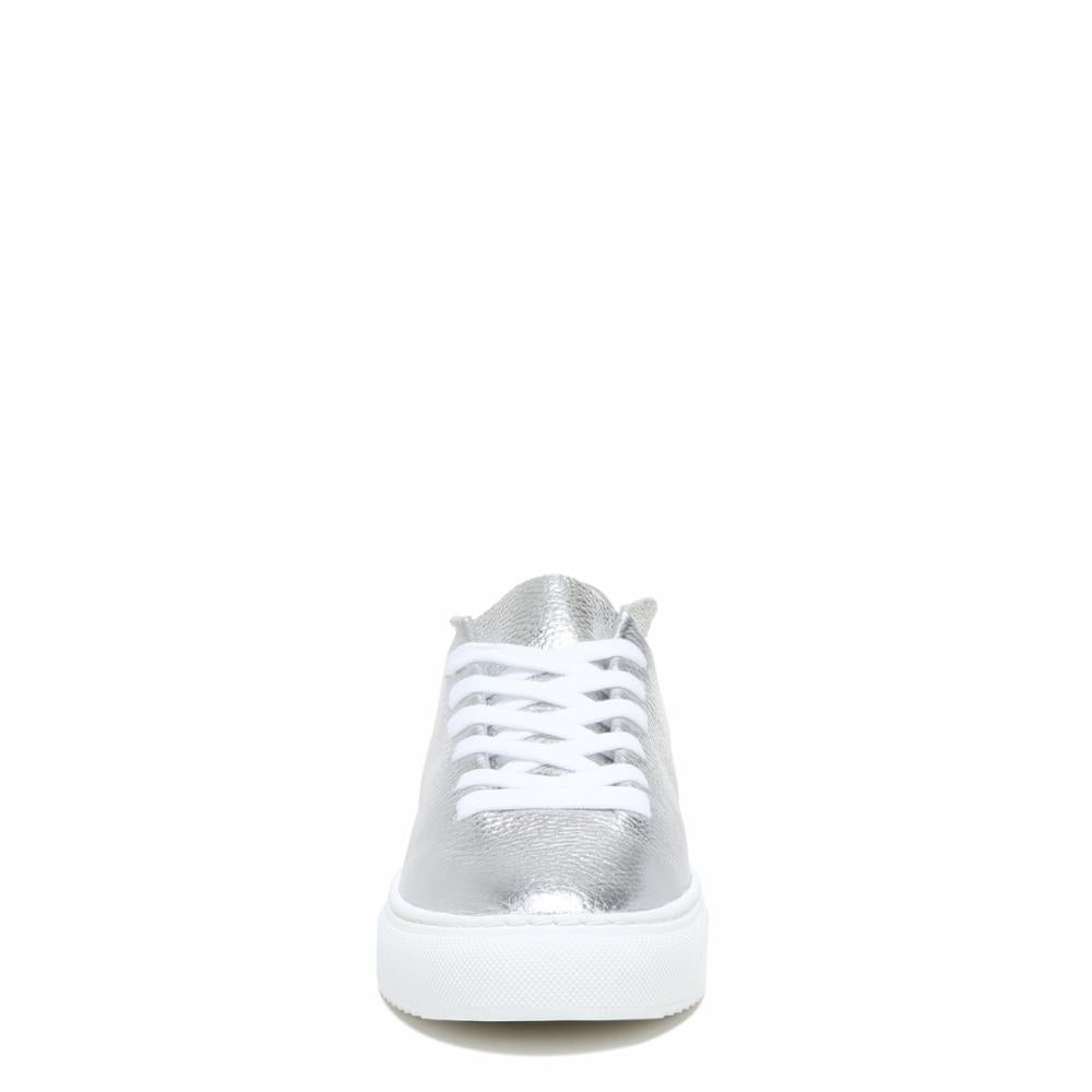 Sam Edelman Women's Poppy Soft Silver/Tumb Mtl Lthr M