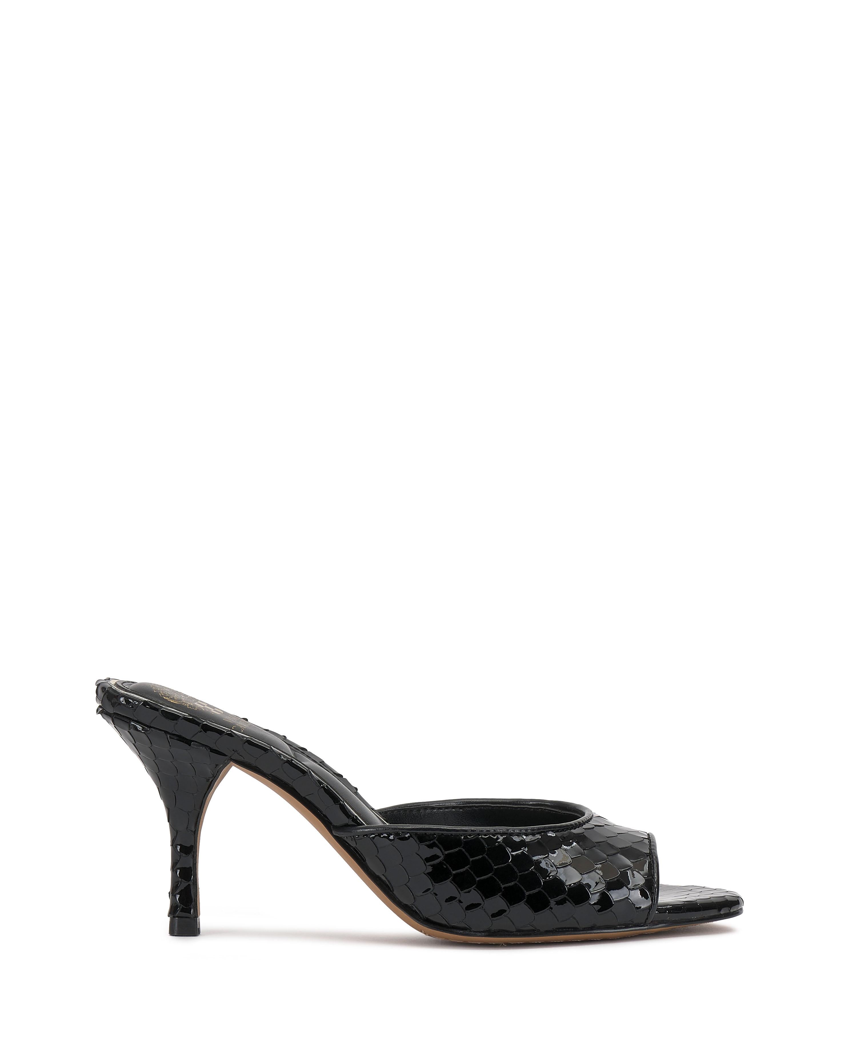 Vince Camuto Women's Prynna Black/Glssy Ct Snk/ M