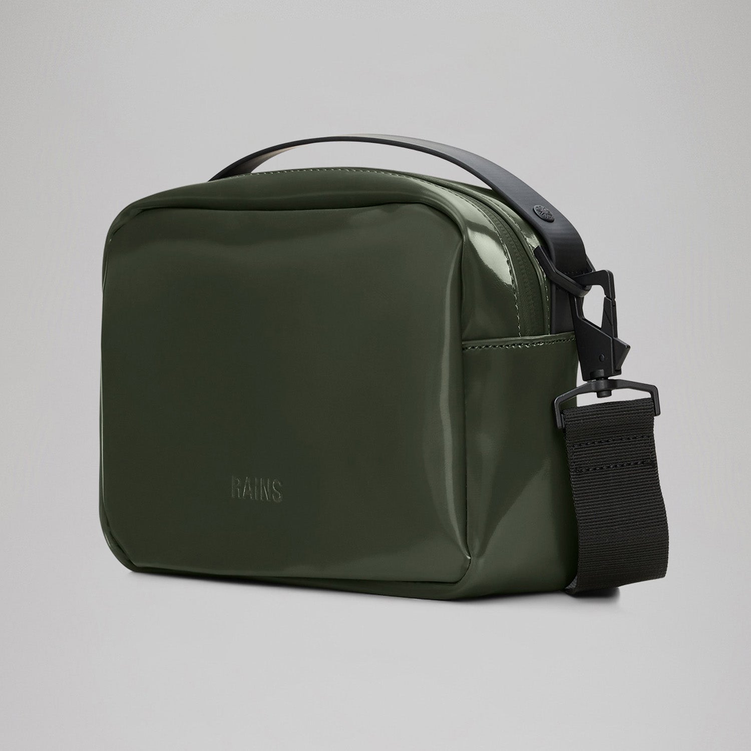 Rains Box Bag in Swamp