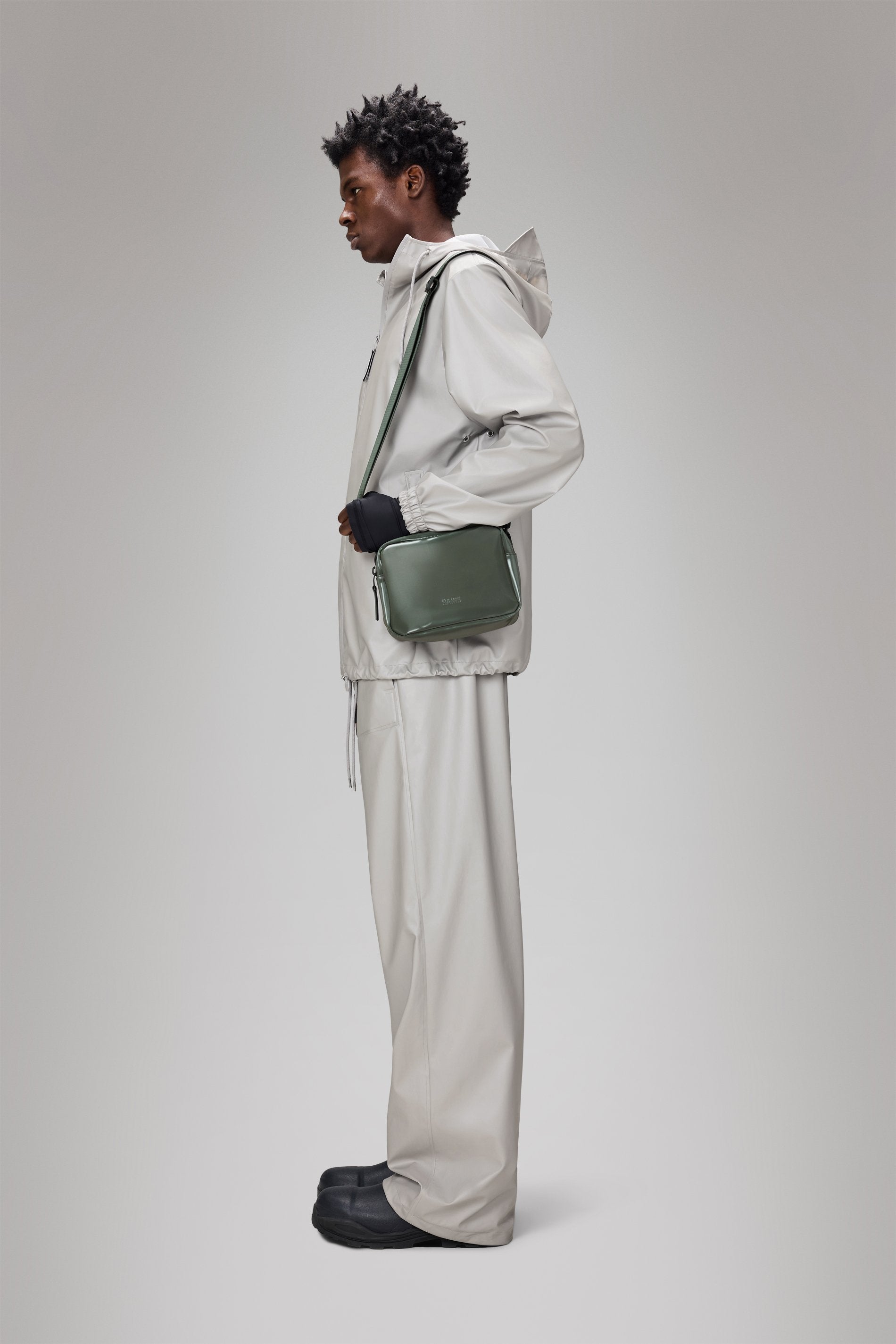 Rains Box Bag in Swamp