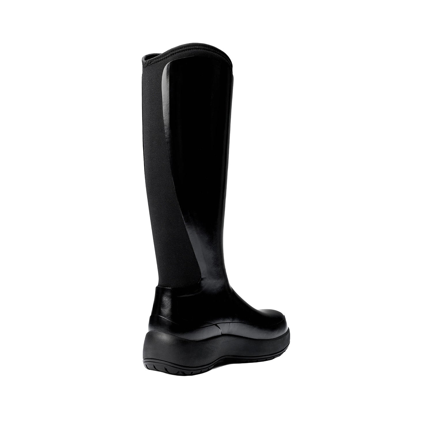 Rains Women's The Dry Boot High W3 in Black Gloss