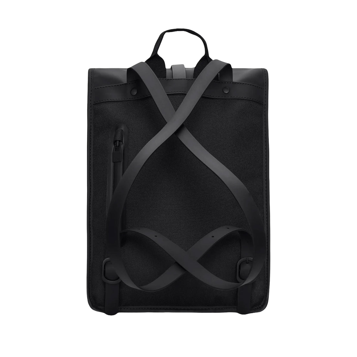 Rains Rolltop Rucksack Mini W3 in Black