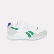 Reebok Kids' Reebok Glide Elastic Lace & Top Strap Child  In White/Grey M