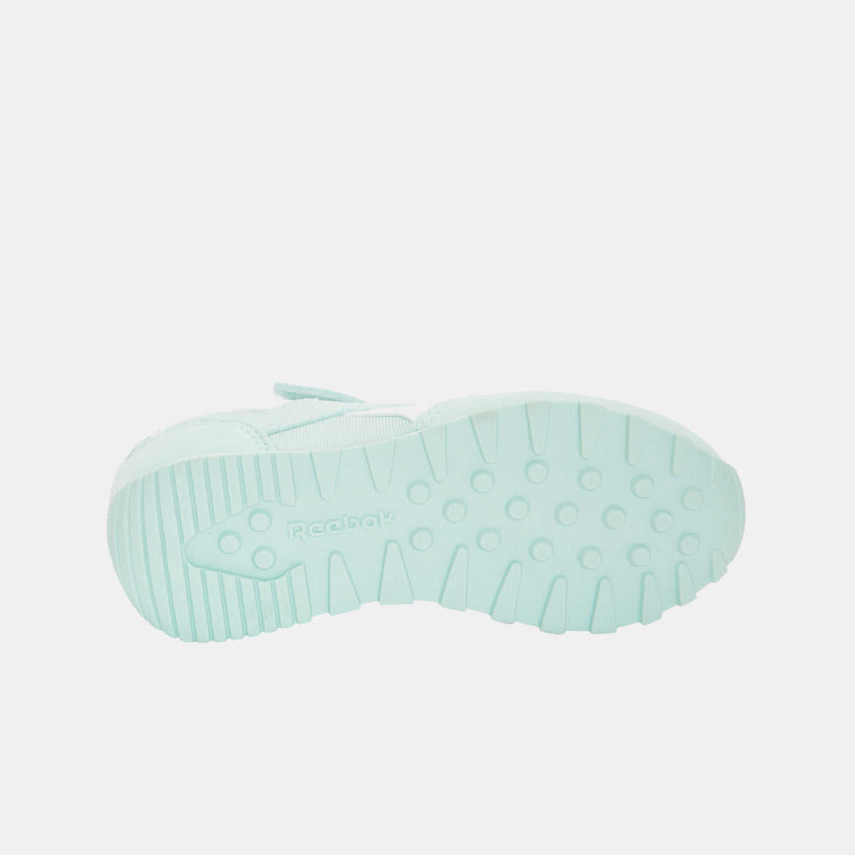 Reebok Girl's' Reebok Glide Low Elastic & Top Strap  In Glitchaqua/Glitchaqua/White M