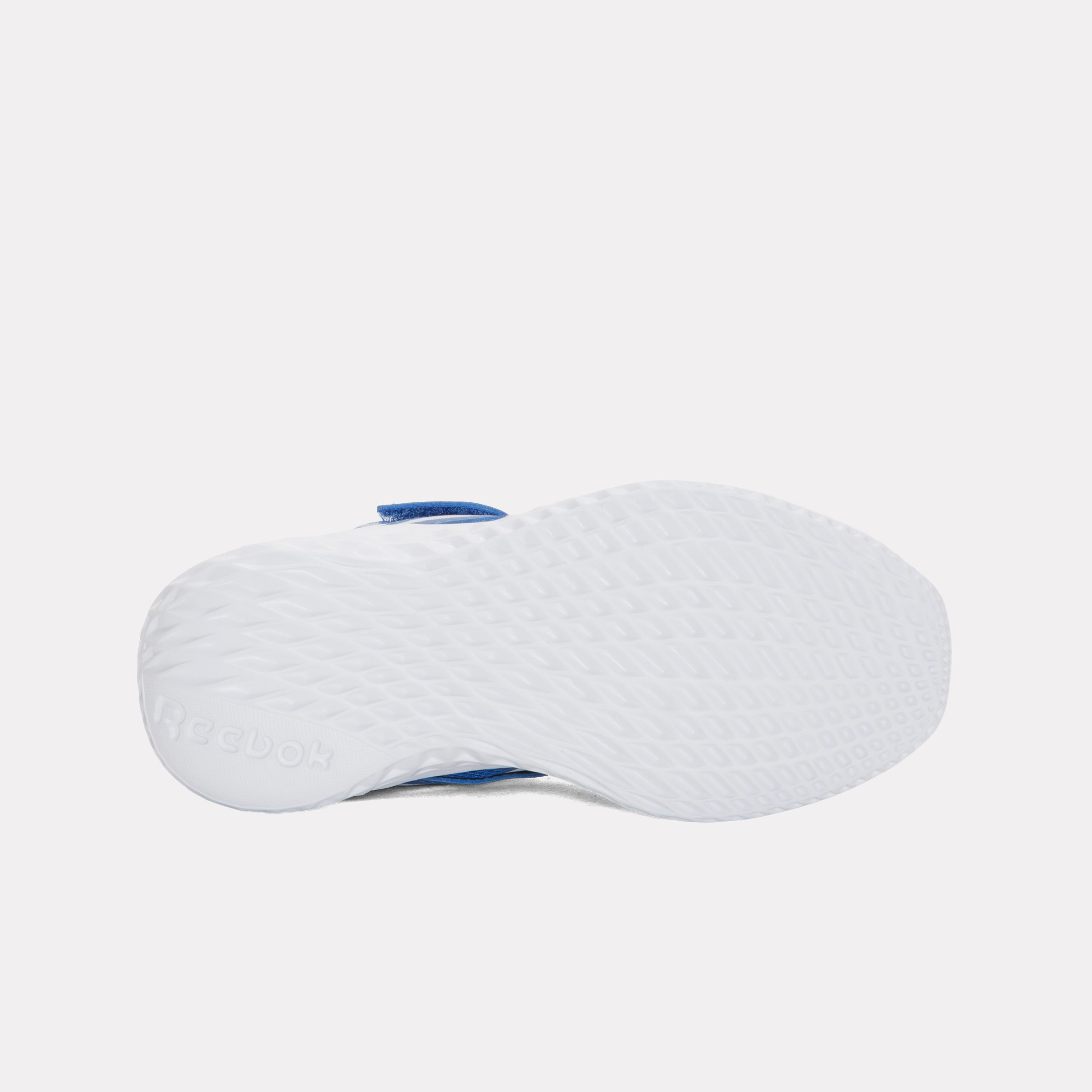 Reebok Kids' Rush Runner 5 Elastic Lace & Top Strap Child  In Vector Blue Navy M