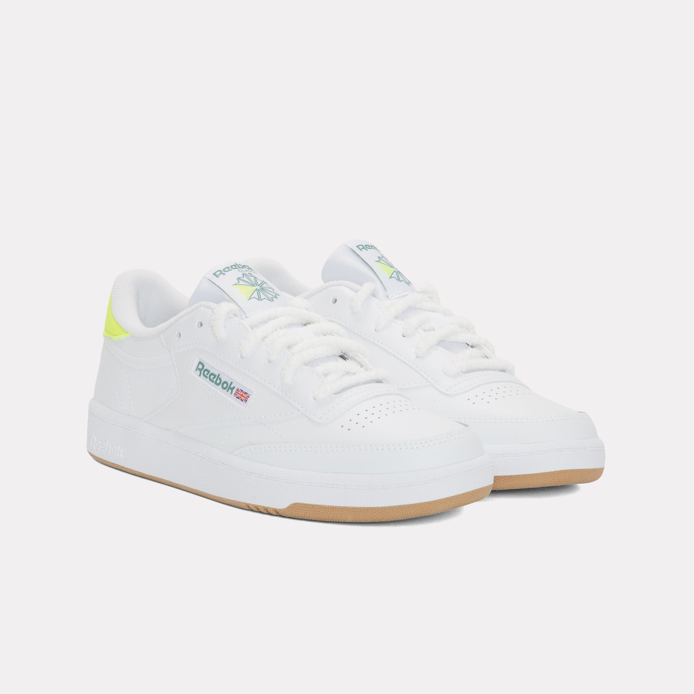 Reebok Kids' Club C Junior  In White/Digital M