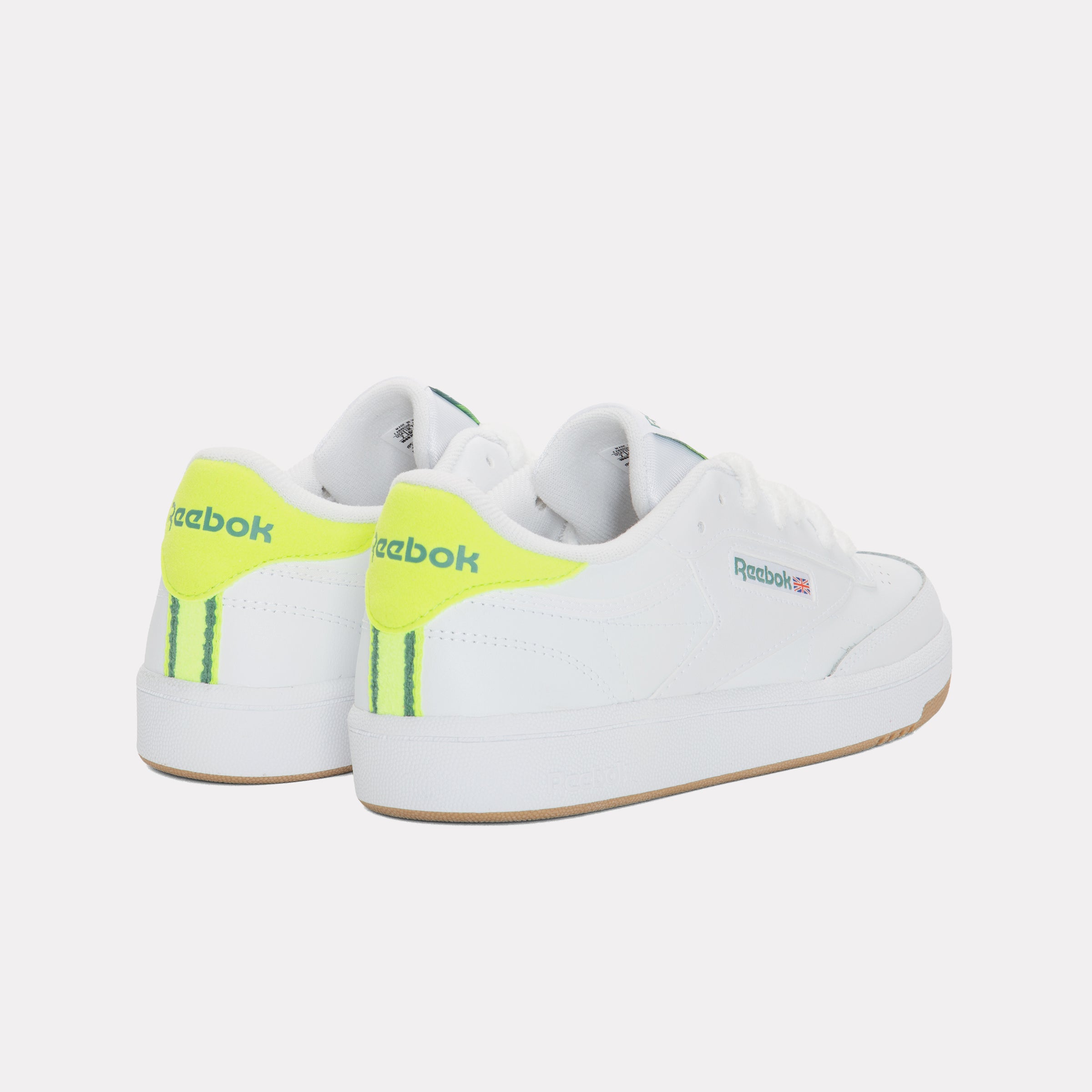 Reebok Kids' Club C Junior  In White/Digital M