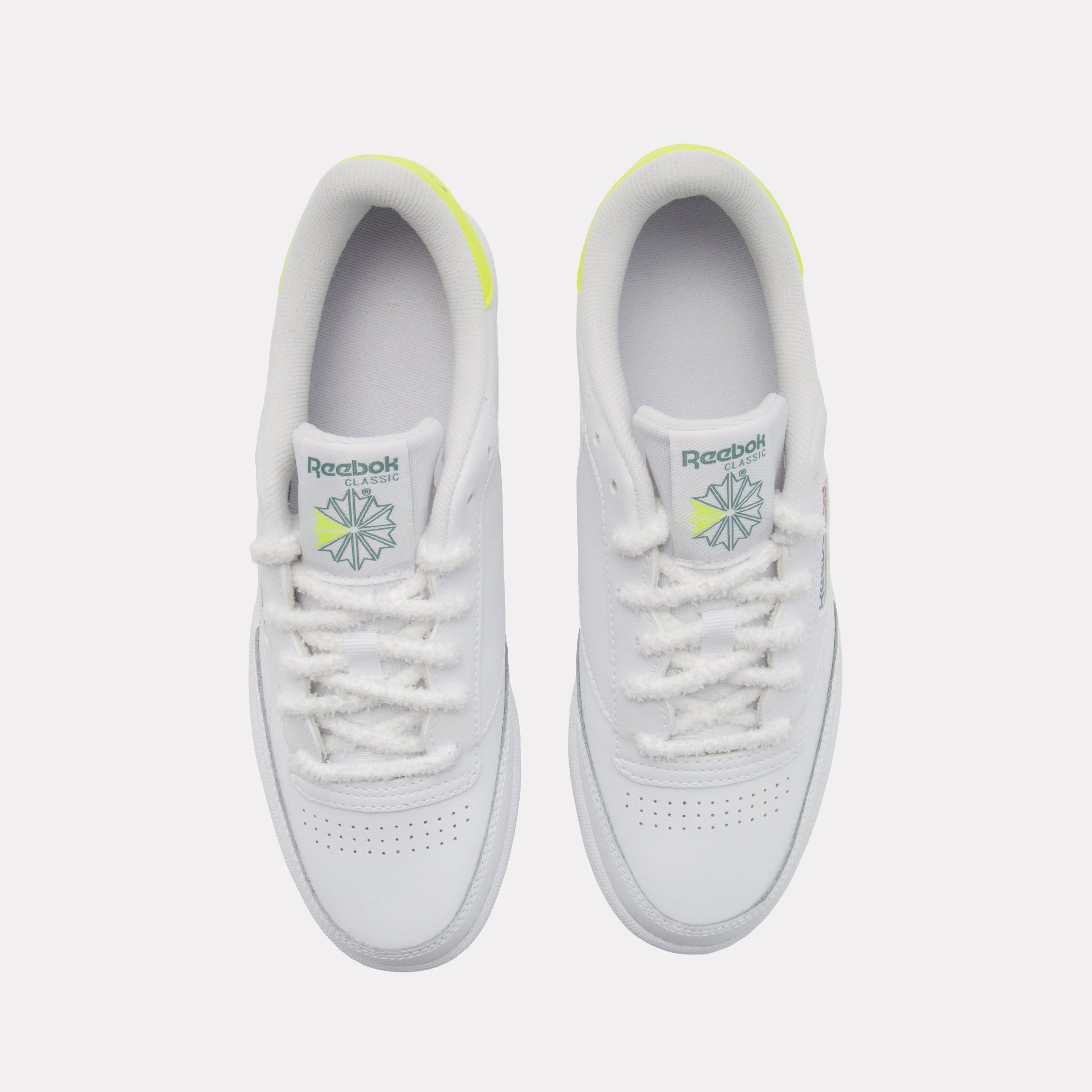 Reebok Kids' Club C Junior  In White/Digital M