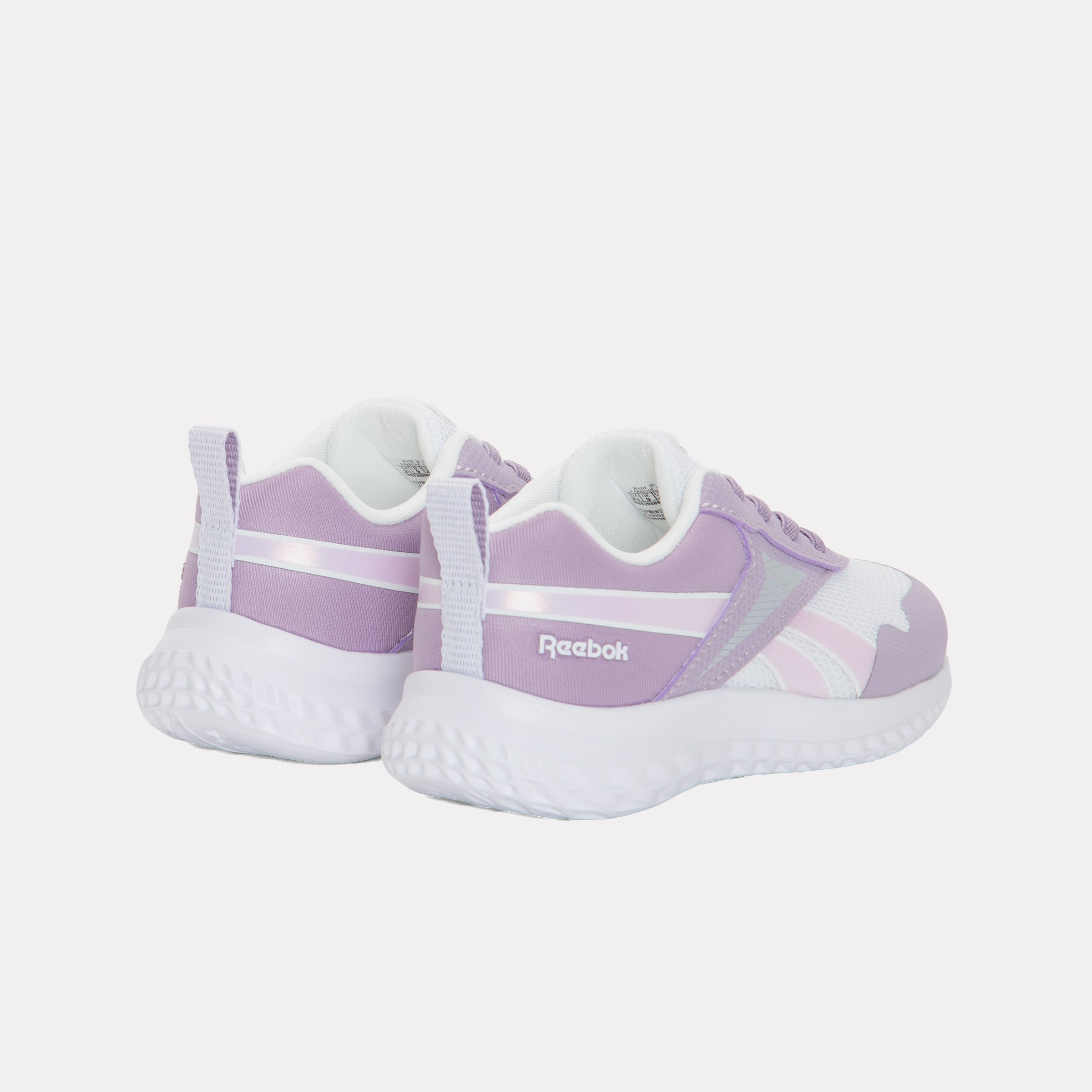 Reebok Girl's' Rush Runner 5 Elastic Lace Infant  In Dreampurple/Dreampurple/White M