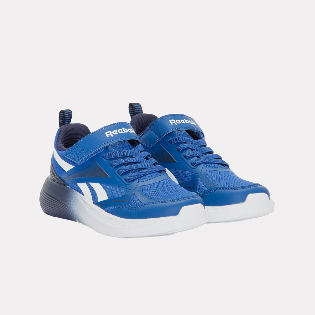 Reebok Boy's' Rush Runner 6.0 Elastic Lace Top Strap Child  In Blue/Vector M