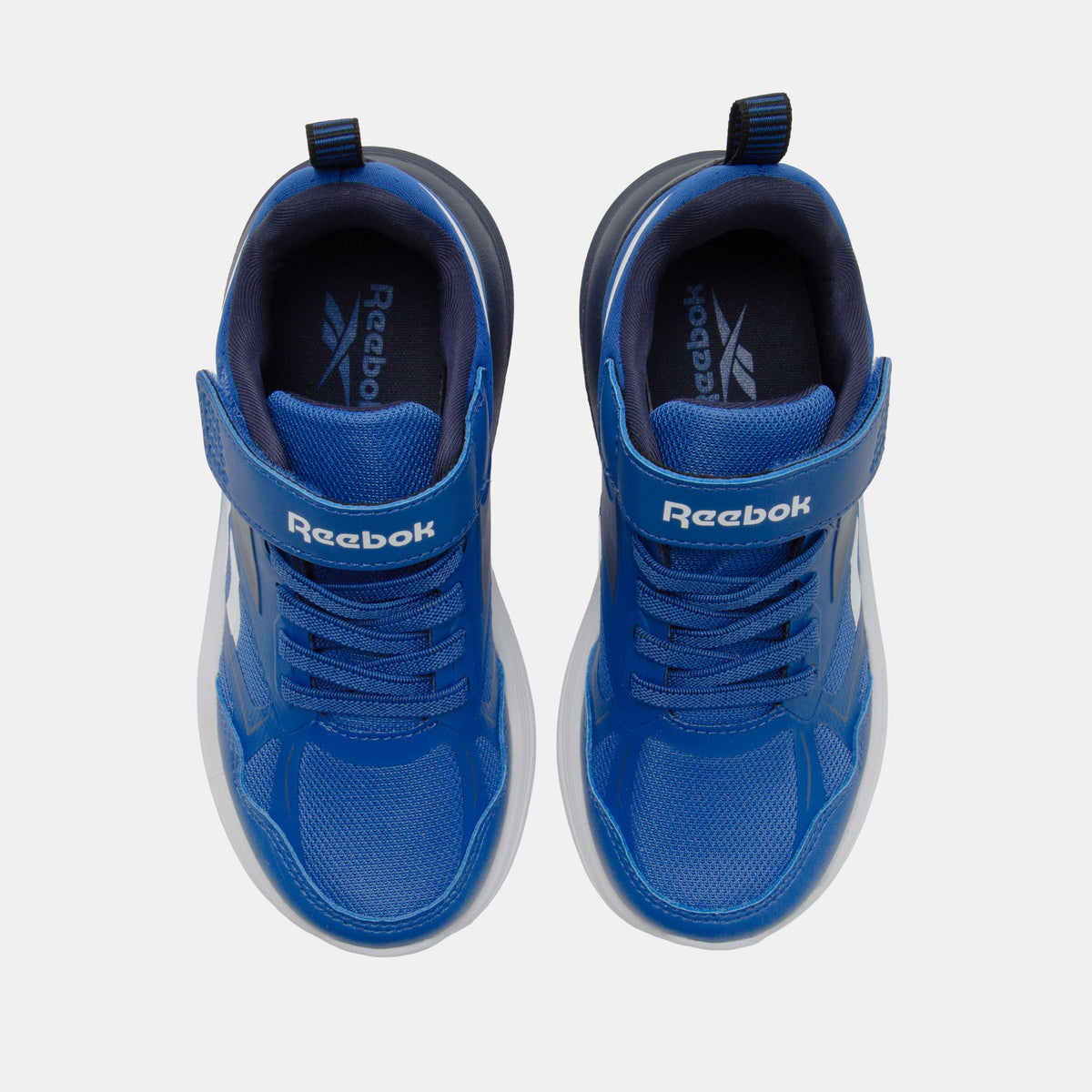 Reebok Boy's' Rush Runner 6.0 Elastic Lace Top Strap Child  In Blue/Vector M