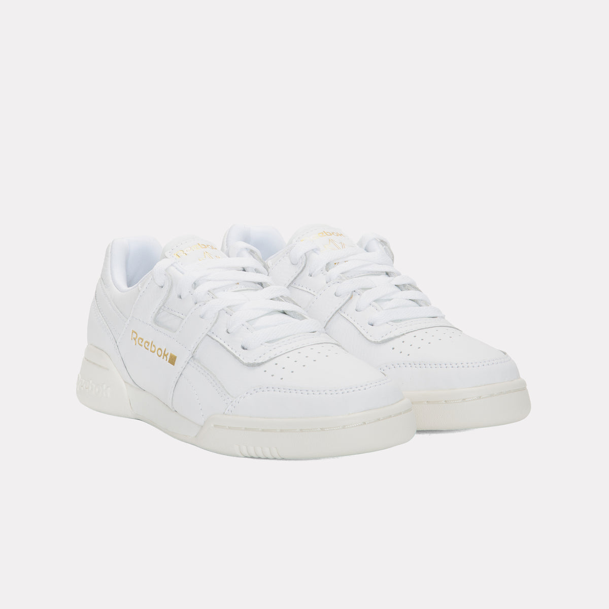 Reebok Women's Workout Plus   In Chalk/Gold/Ftwrwhite M