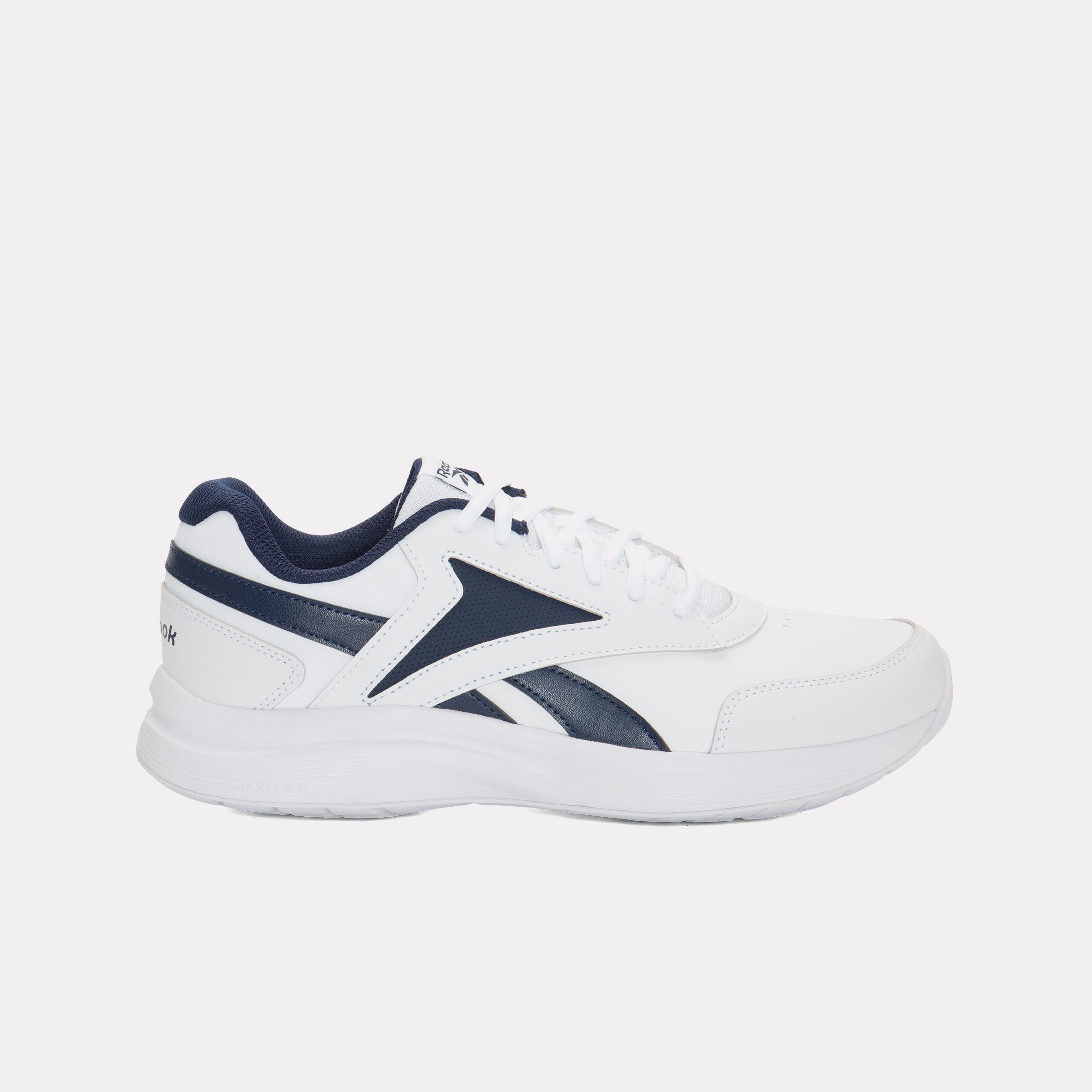 Reebok Men's Walk Ultra 7 Dmx Max Wide 4E   In White/Conavy/Croyal M