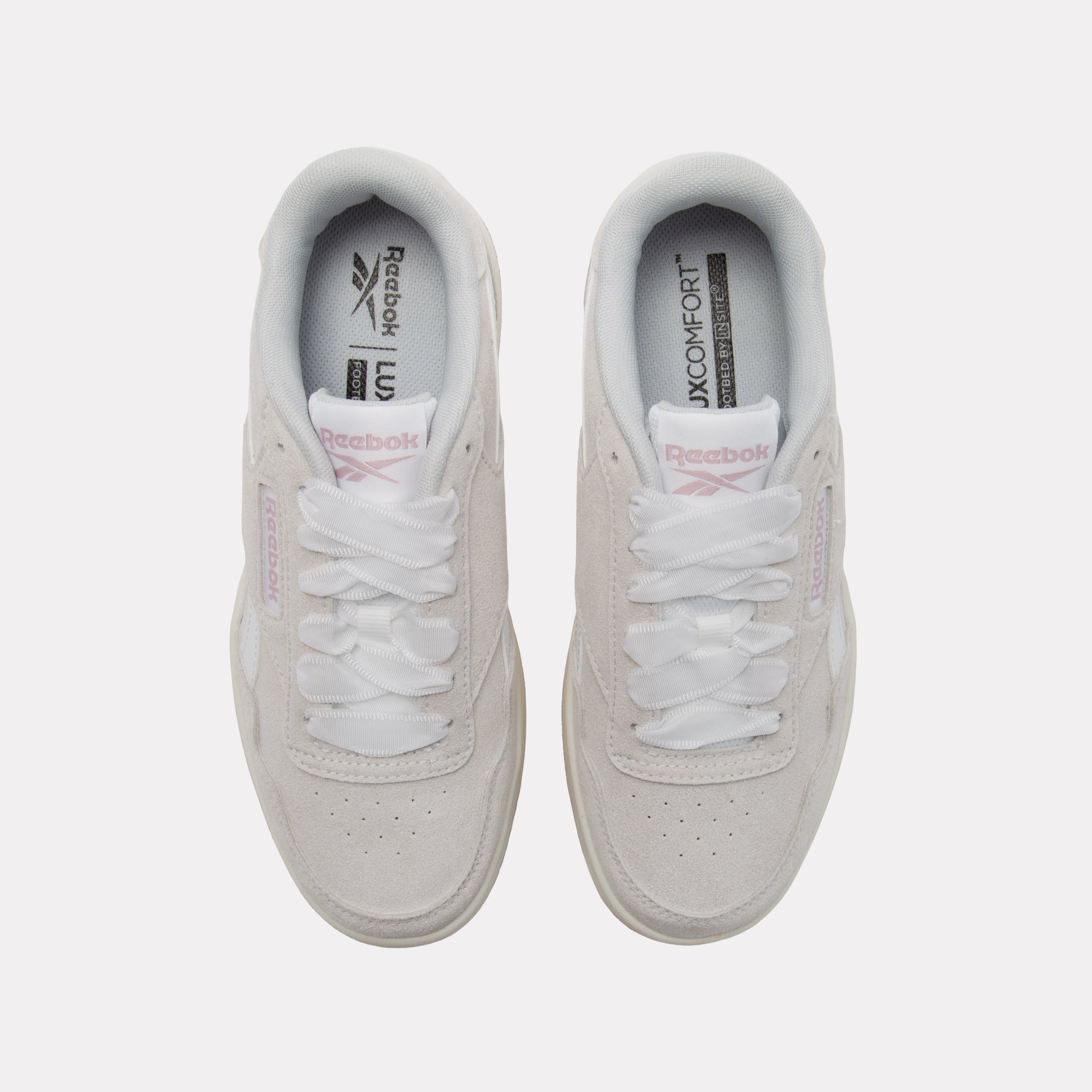Reebok Women's Reebok Court Advance   In White/Elementalpink/Gum M