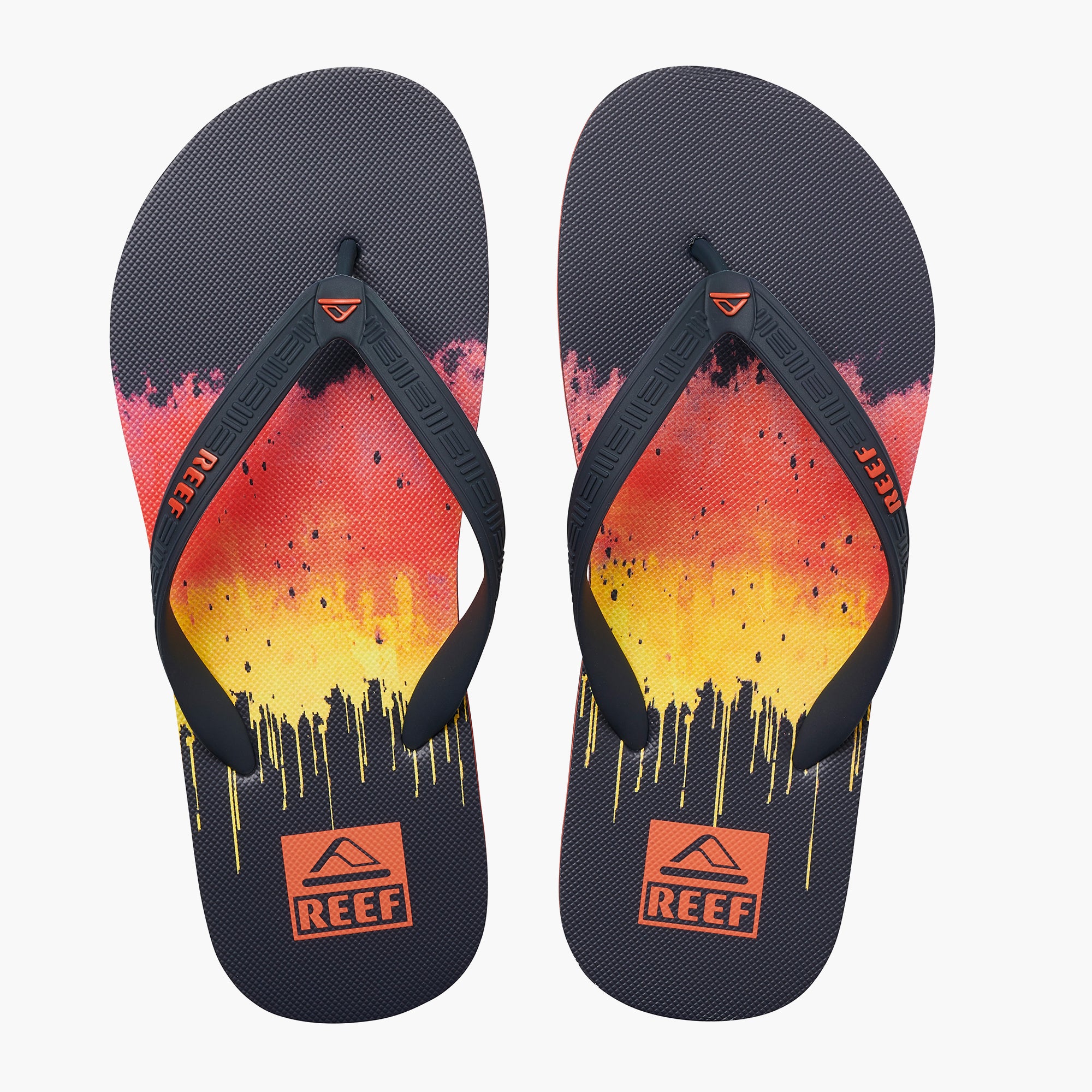 Reef Men's Seaside Prints  In Black M