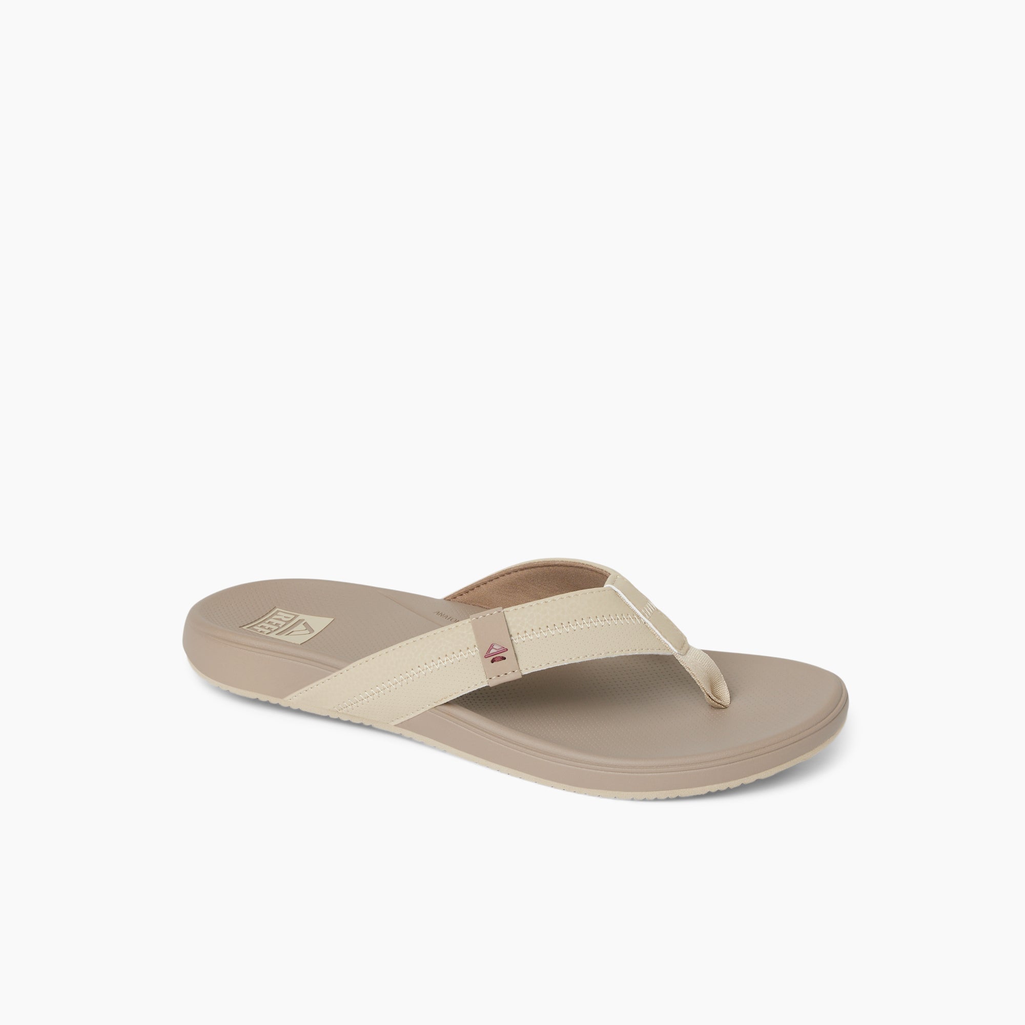 Reef Men's Cushion Phantom 2.0  In Tan/Tan/Maroon M