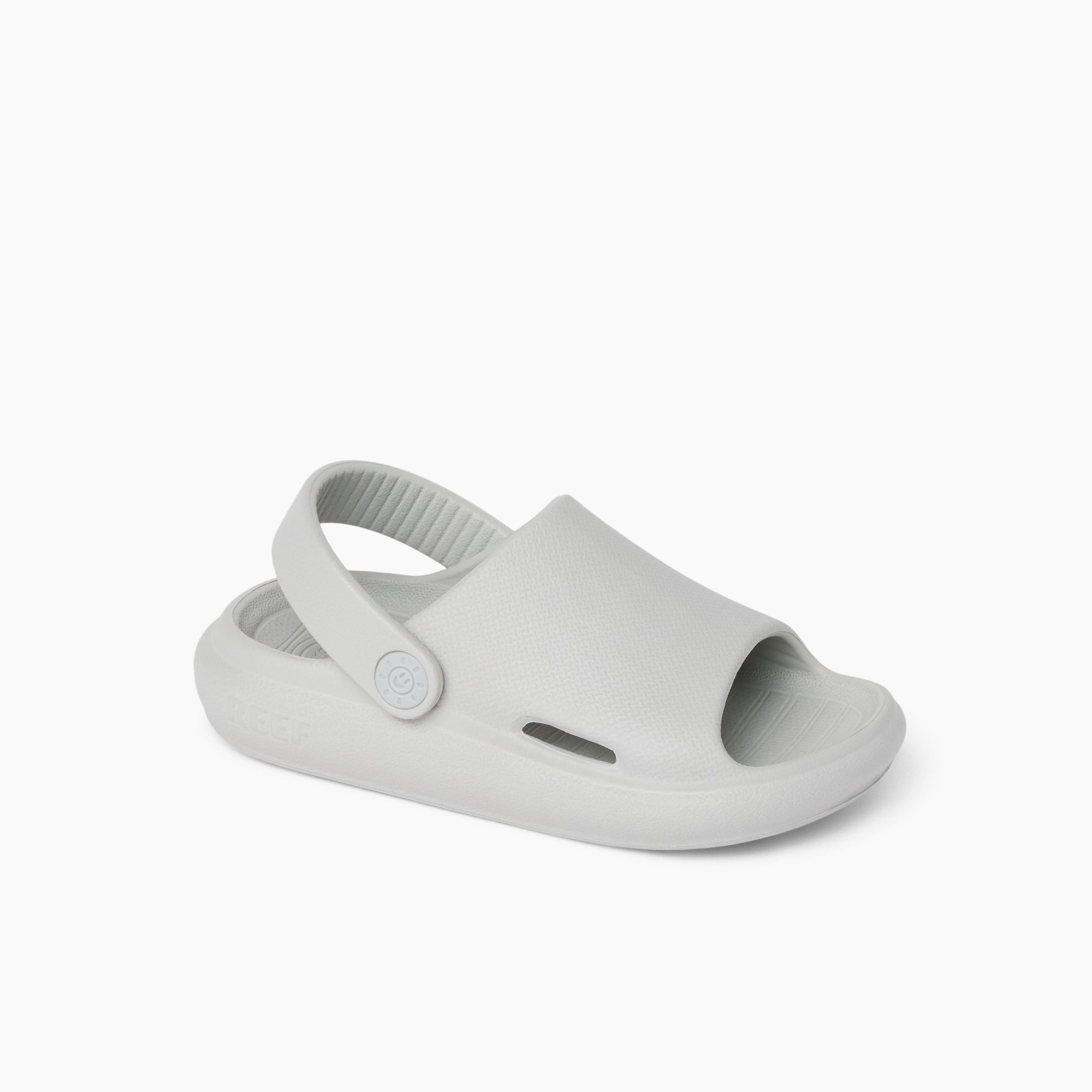 Reef Boy's' Little  Rio Slide In Light Grey M