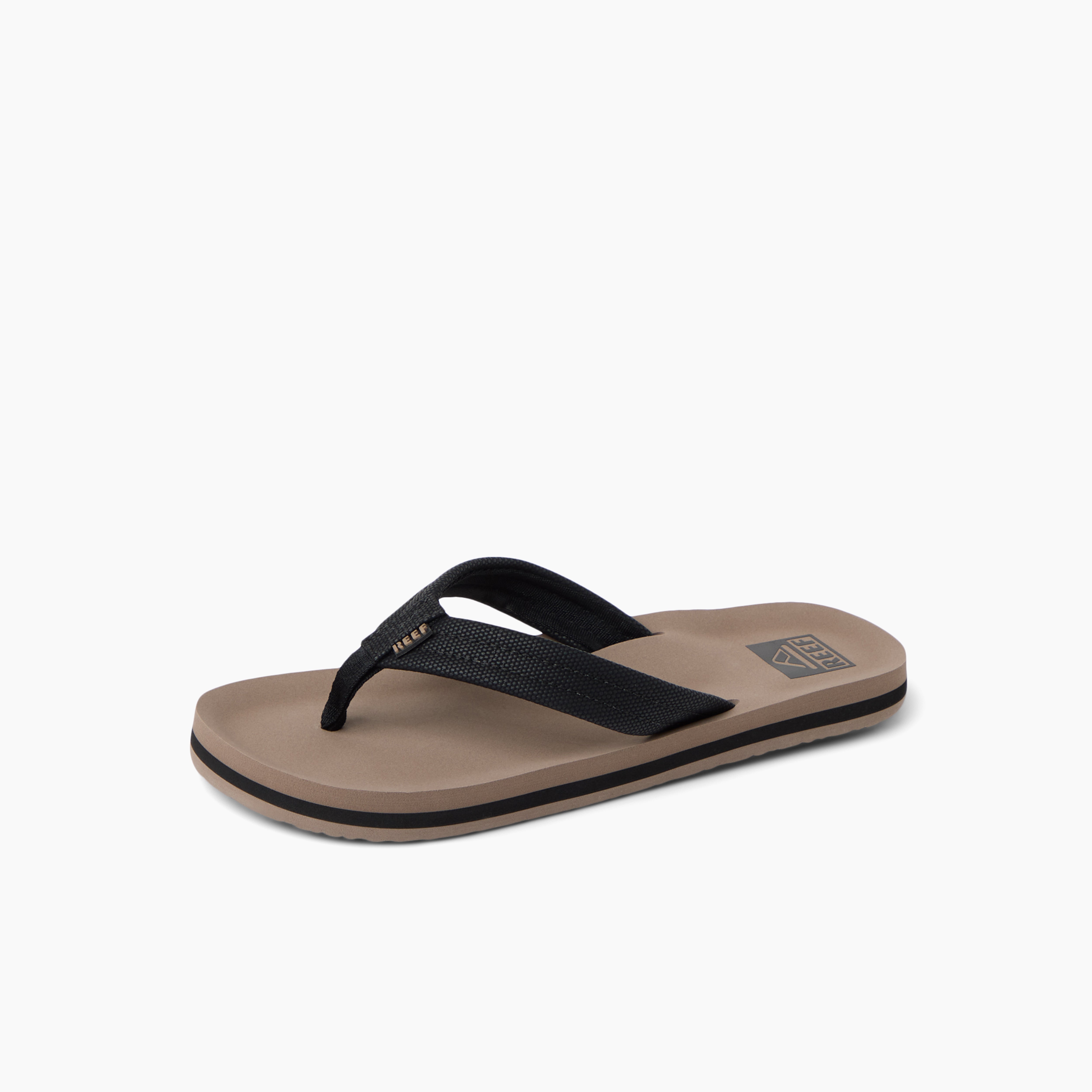 Reef Boy's' Kids Ahi In Black/Tan M