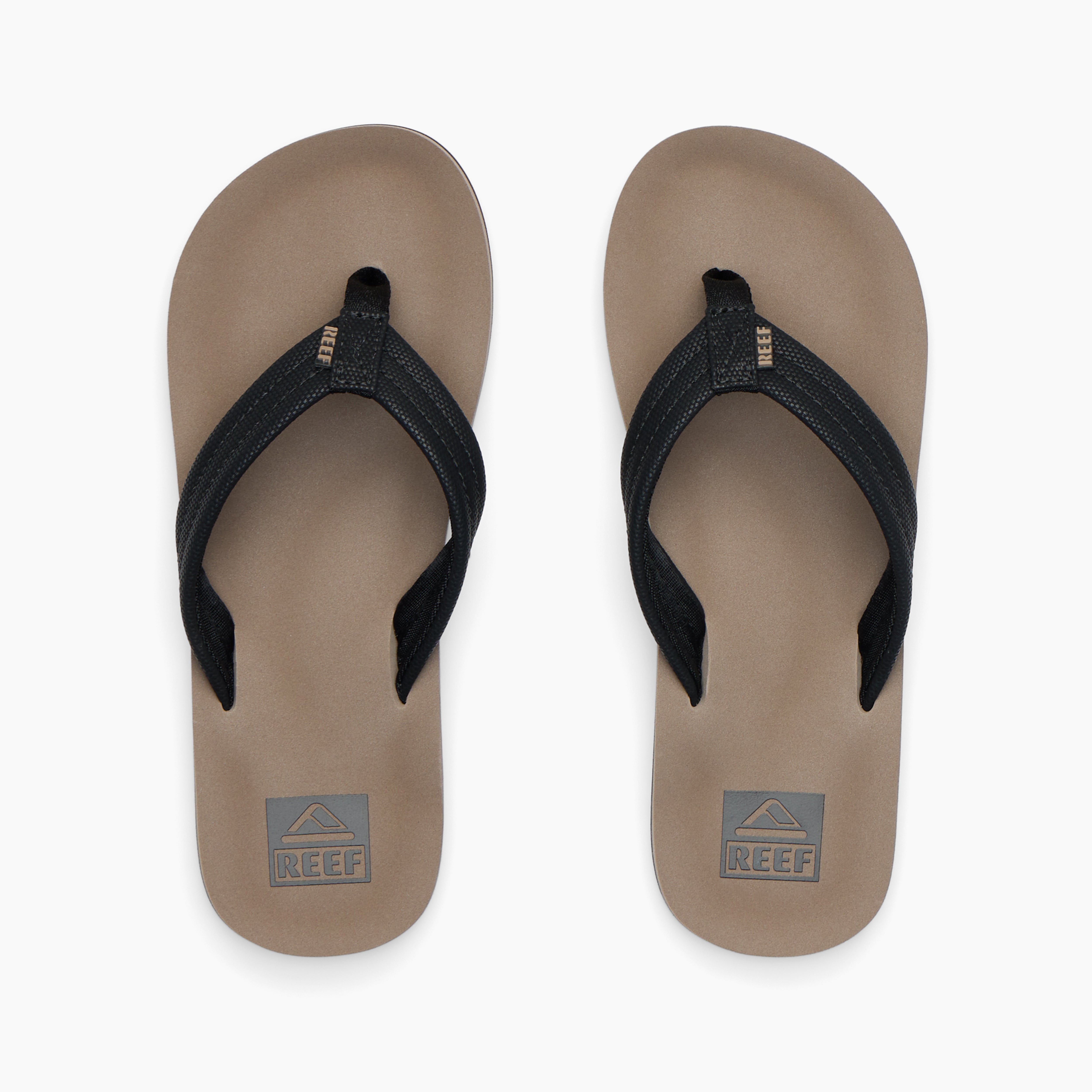 Reef Boy's' Kids Ahi In Black/Tan M