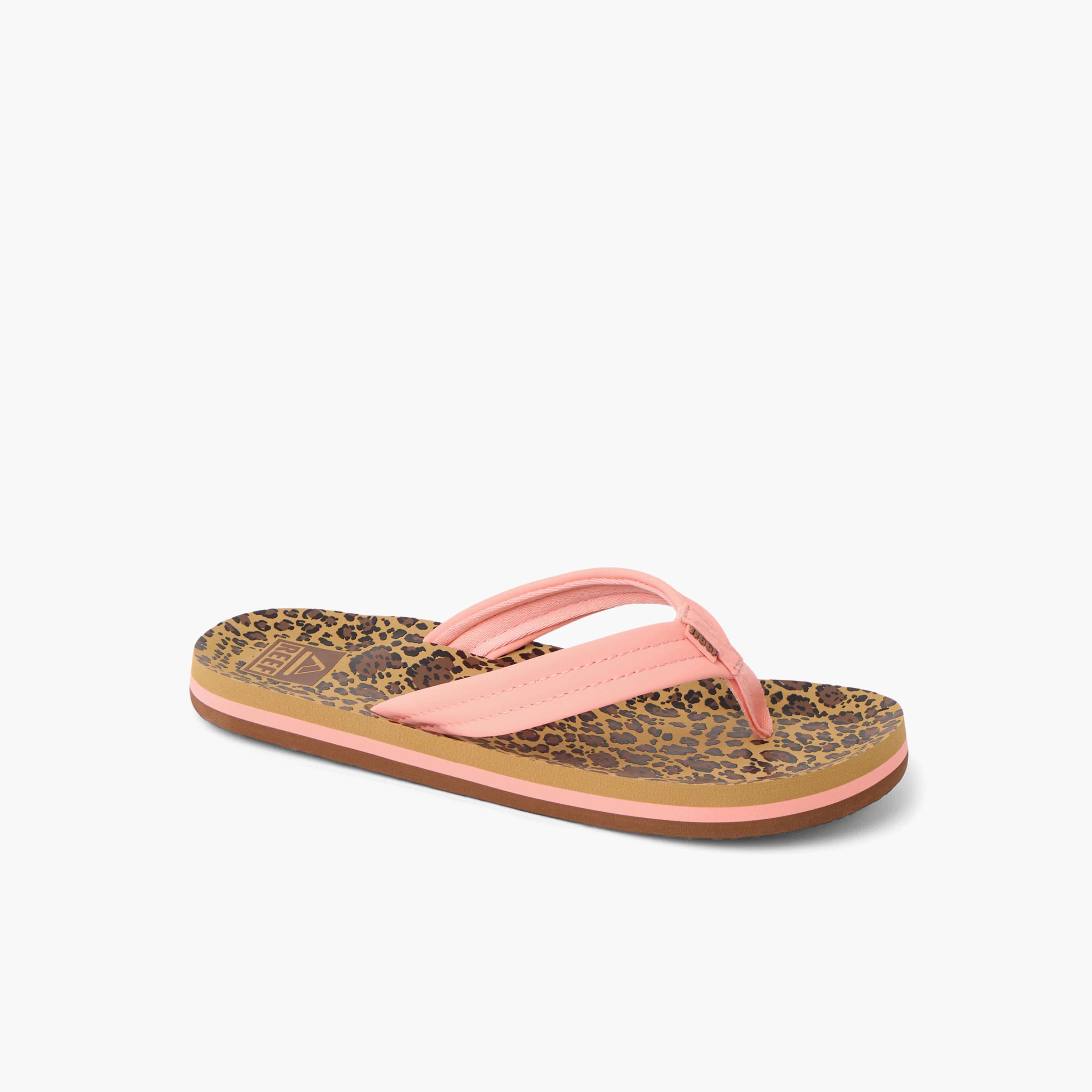 Reef Girl's' Kids Ahi In Leopard/Canyon M
