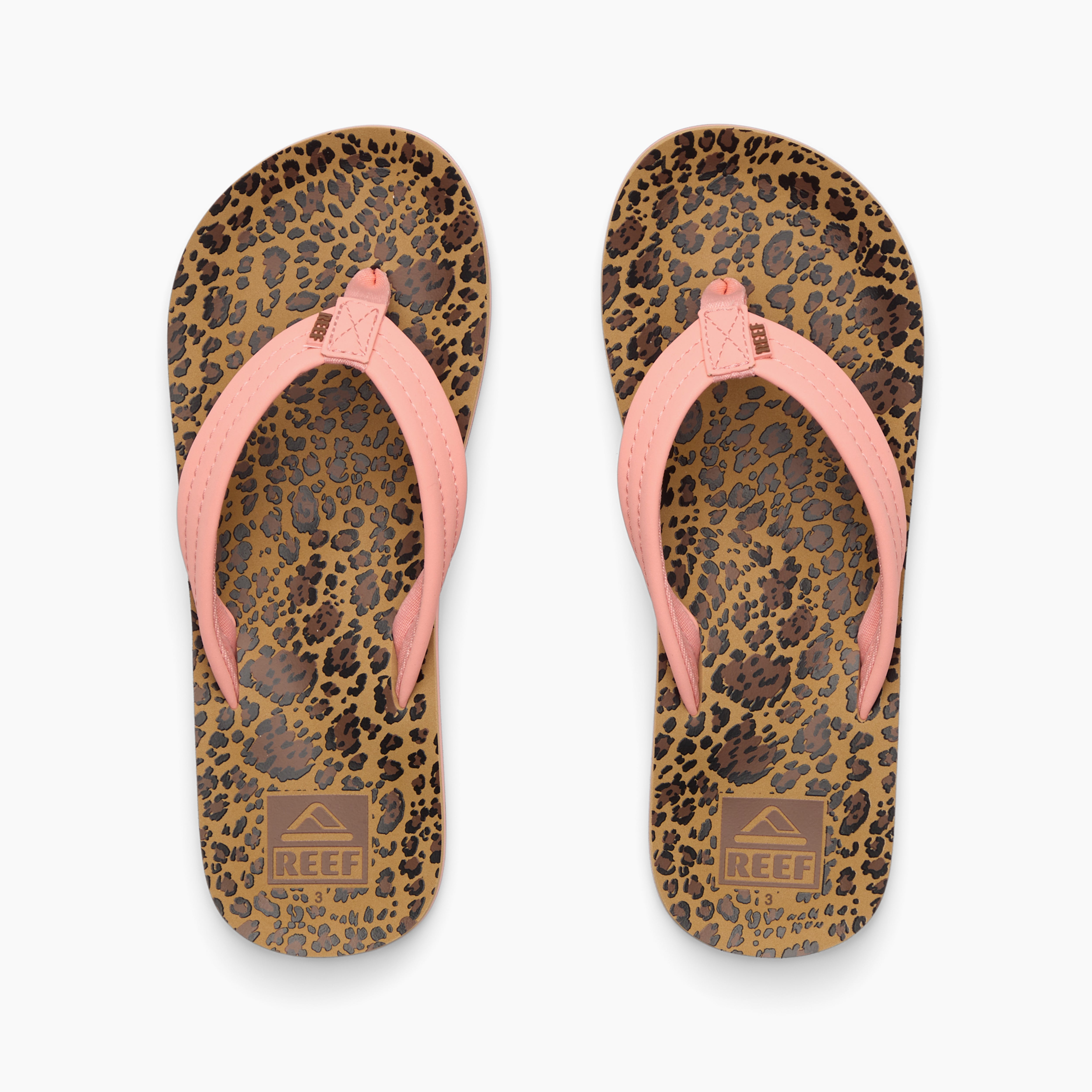 Reef Girl's' Kids Ahi In Leopard/Canyon M